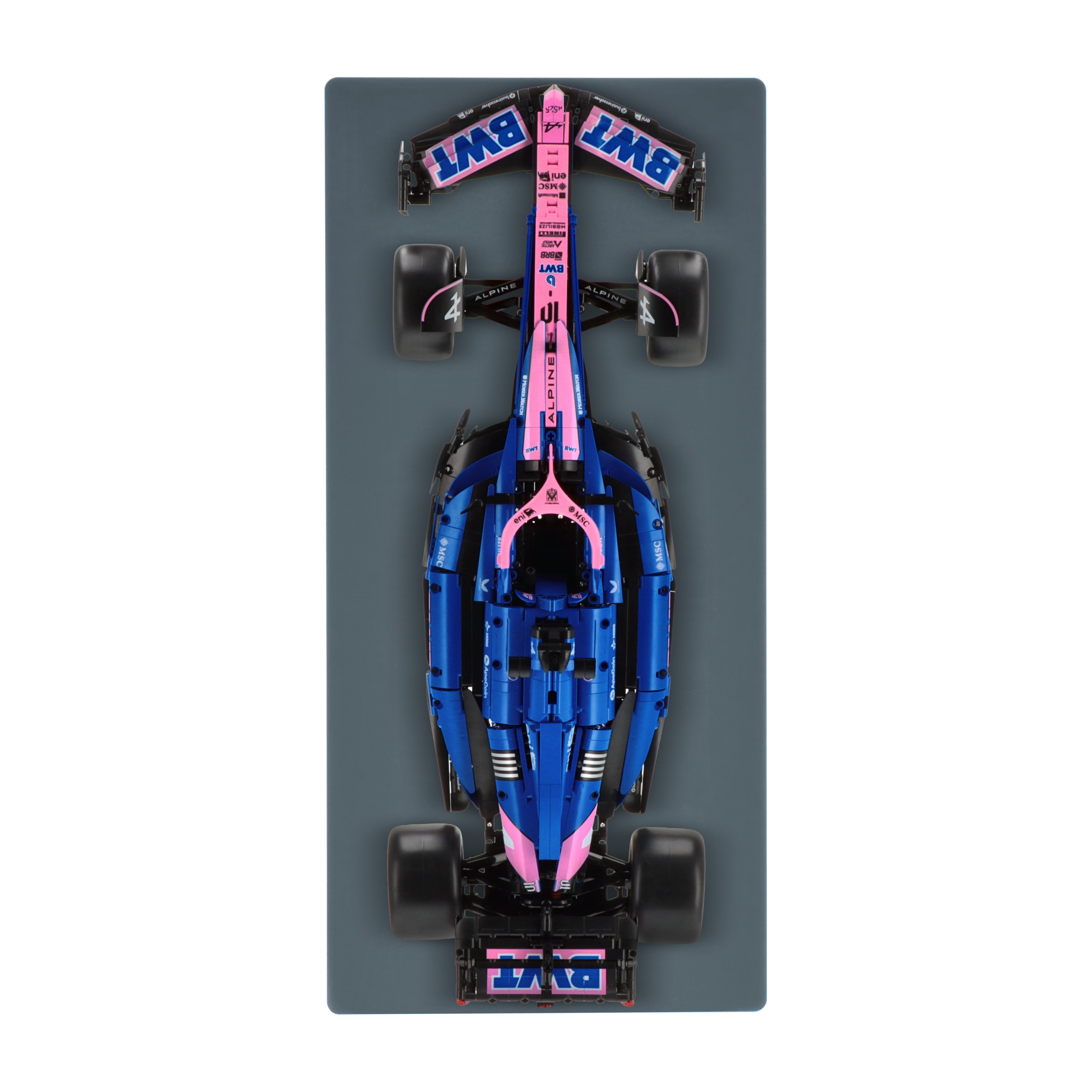 Wall display for CaDA Alpine A525 Formula 1 Car