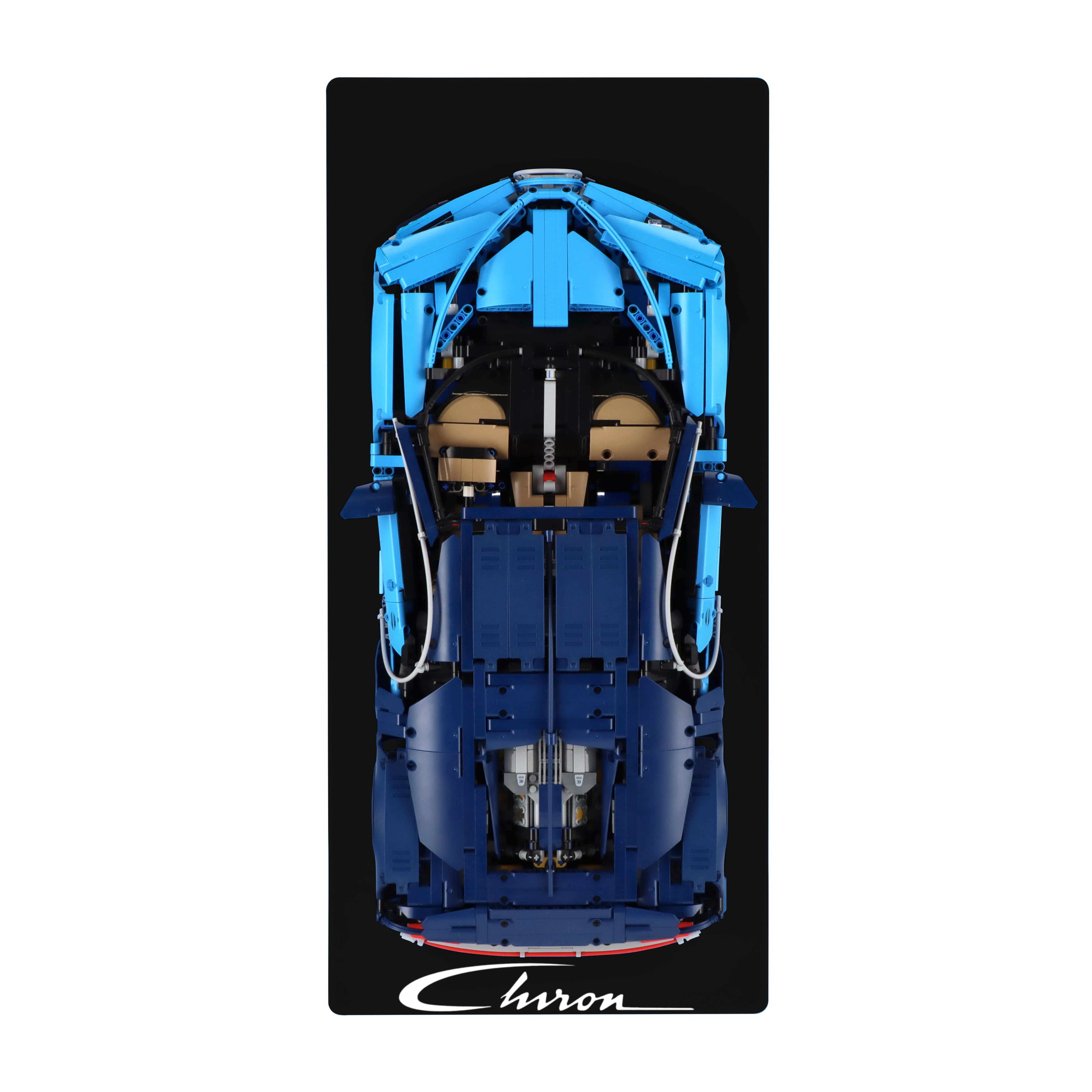 Wall display for LEGO 42083 Bugatti Chiron