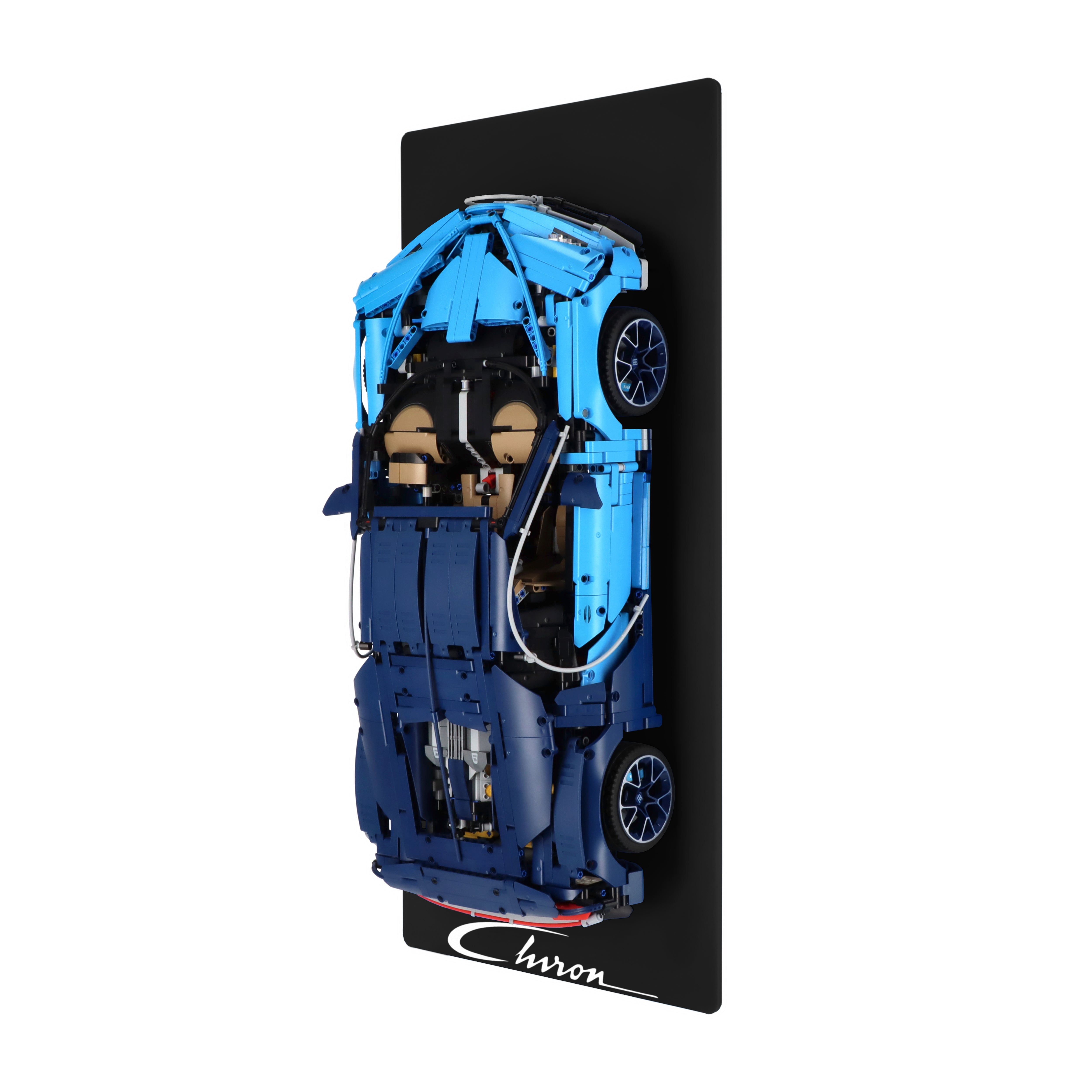 Wall display for LEGO 42083 Bugatti Chiron