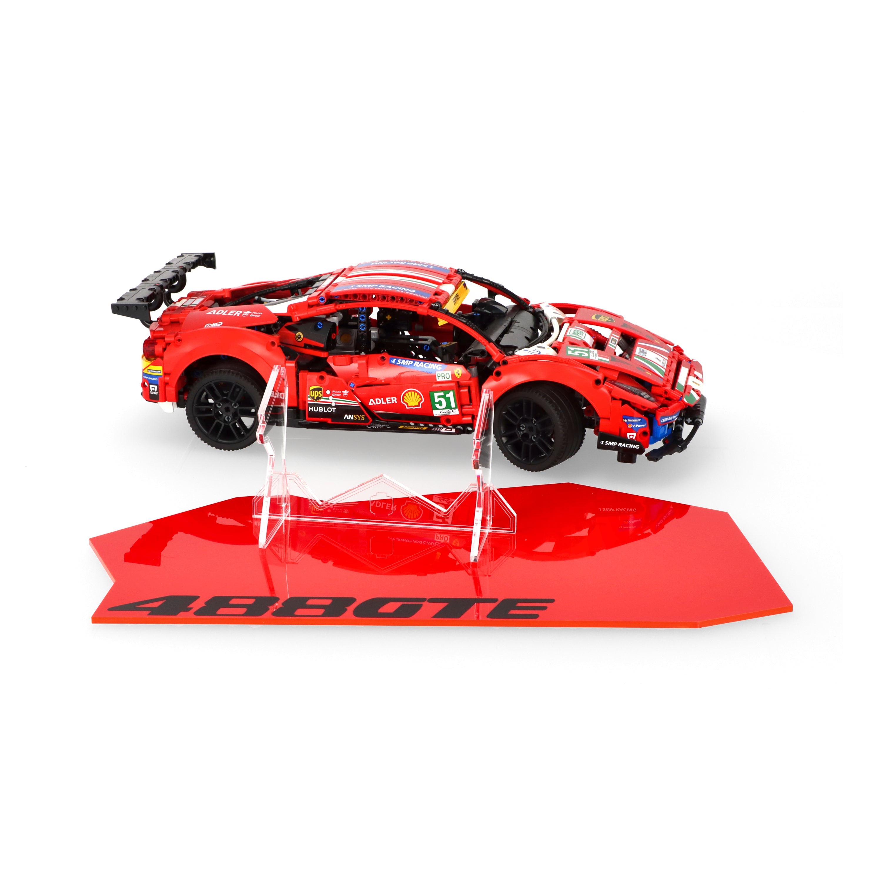 Display Stand for LEGO 42125 Ferrari 488 GTE