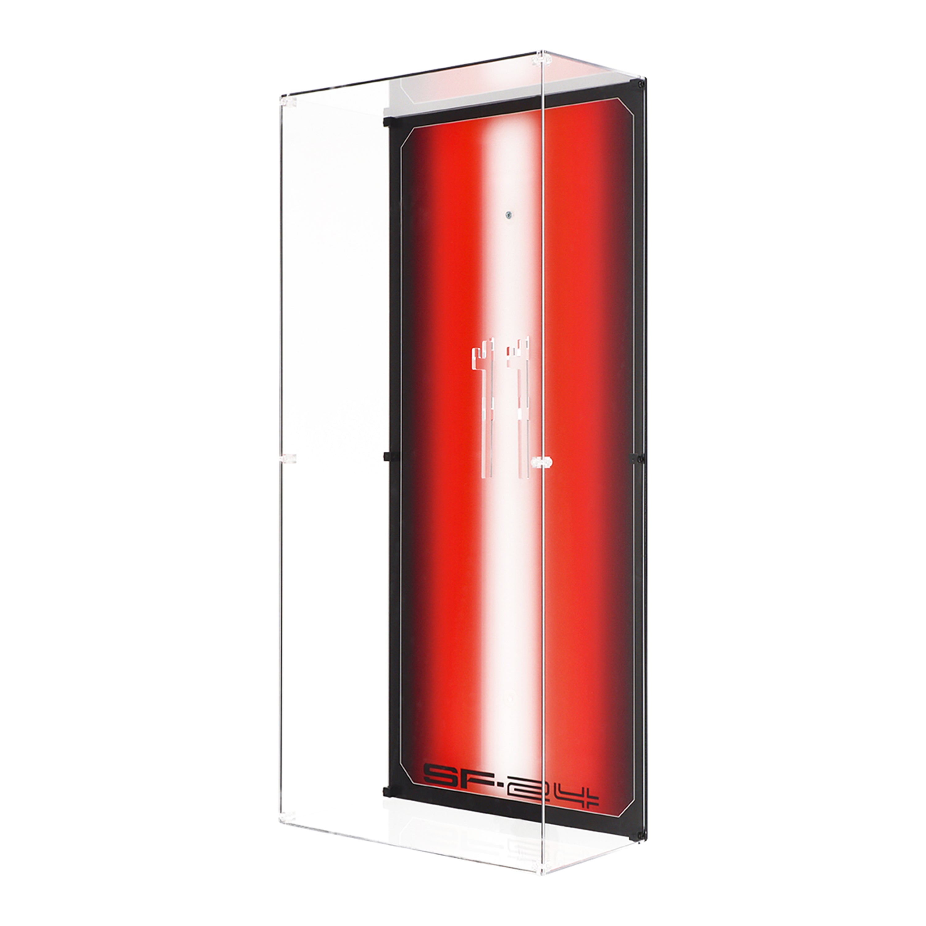 Wall Mounted Display Case for LEGO 42207 Ferrari SF-24 F1