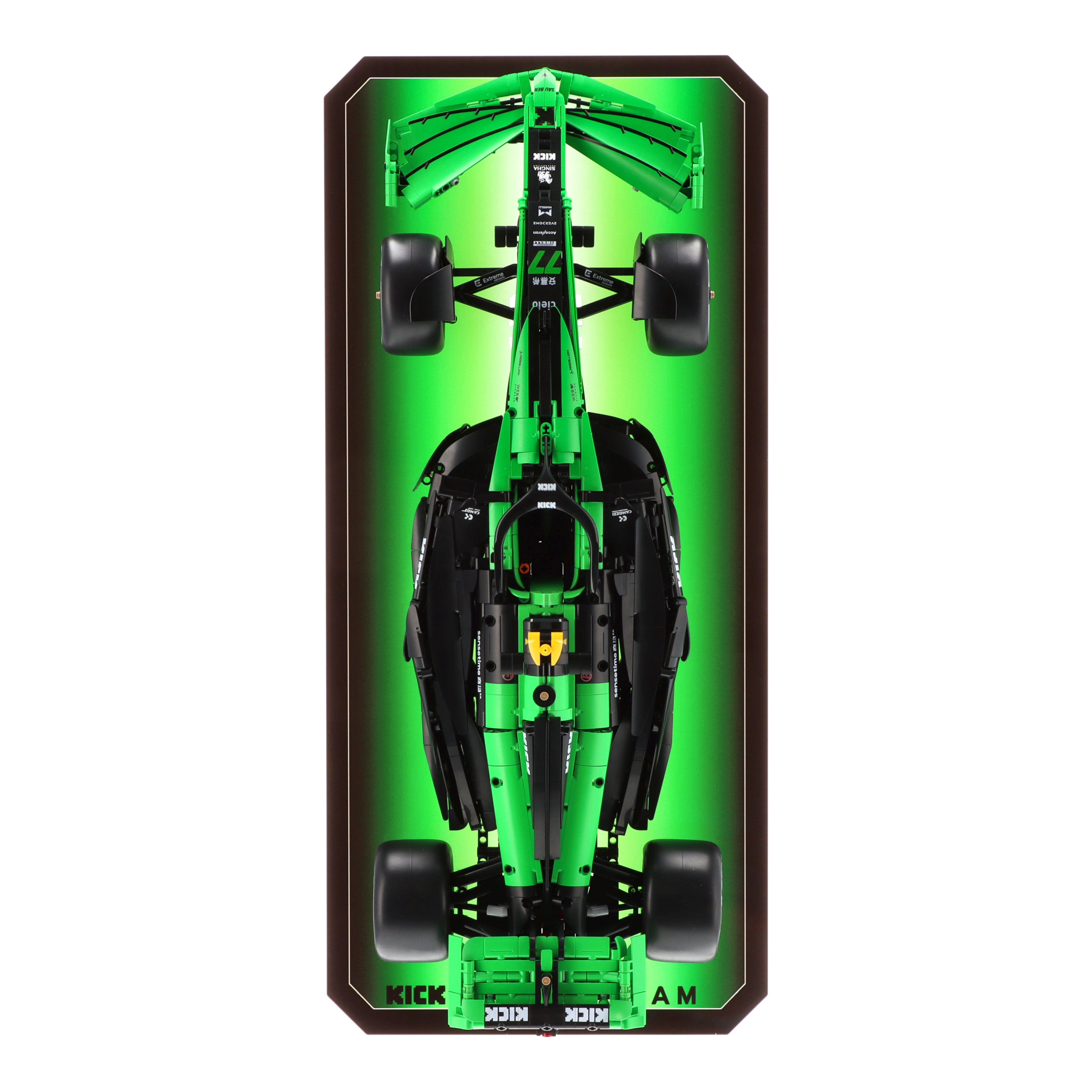 Luxury Wall Display for for CaDA C55032W KICK Sauber F1 Team