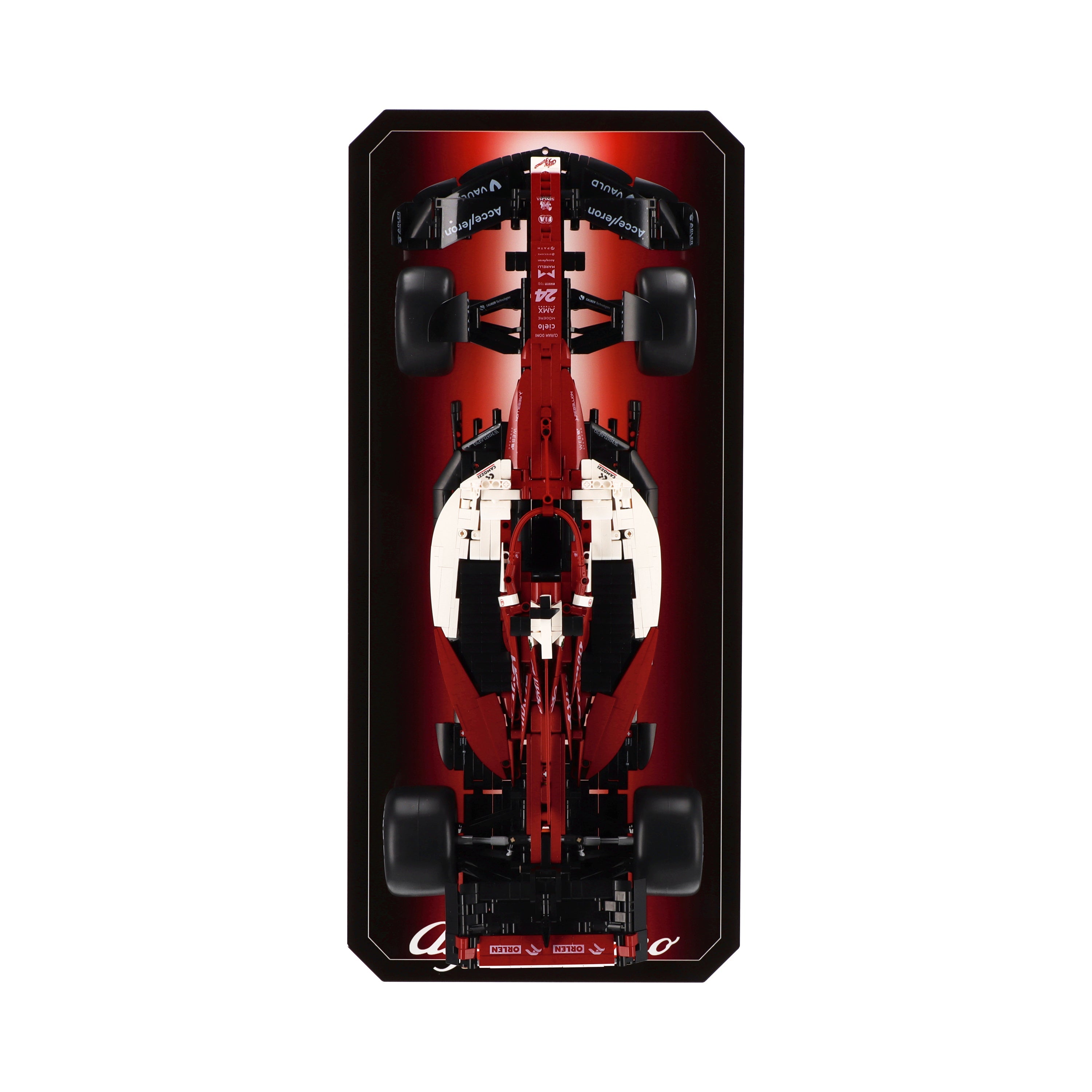 Luxury Wall Display for CaDA C64005W Alfa Romeo F1 ORLEN C42
