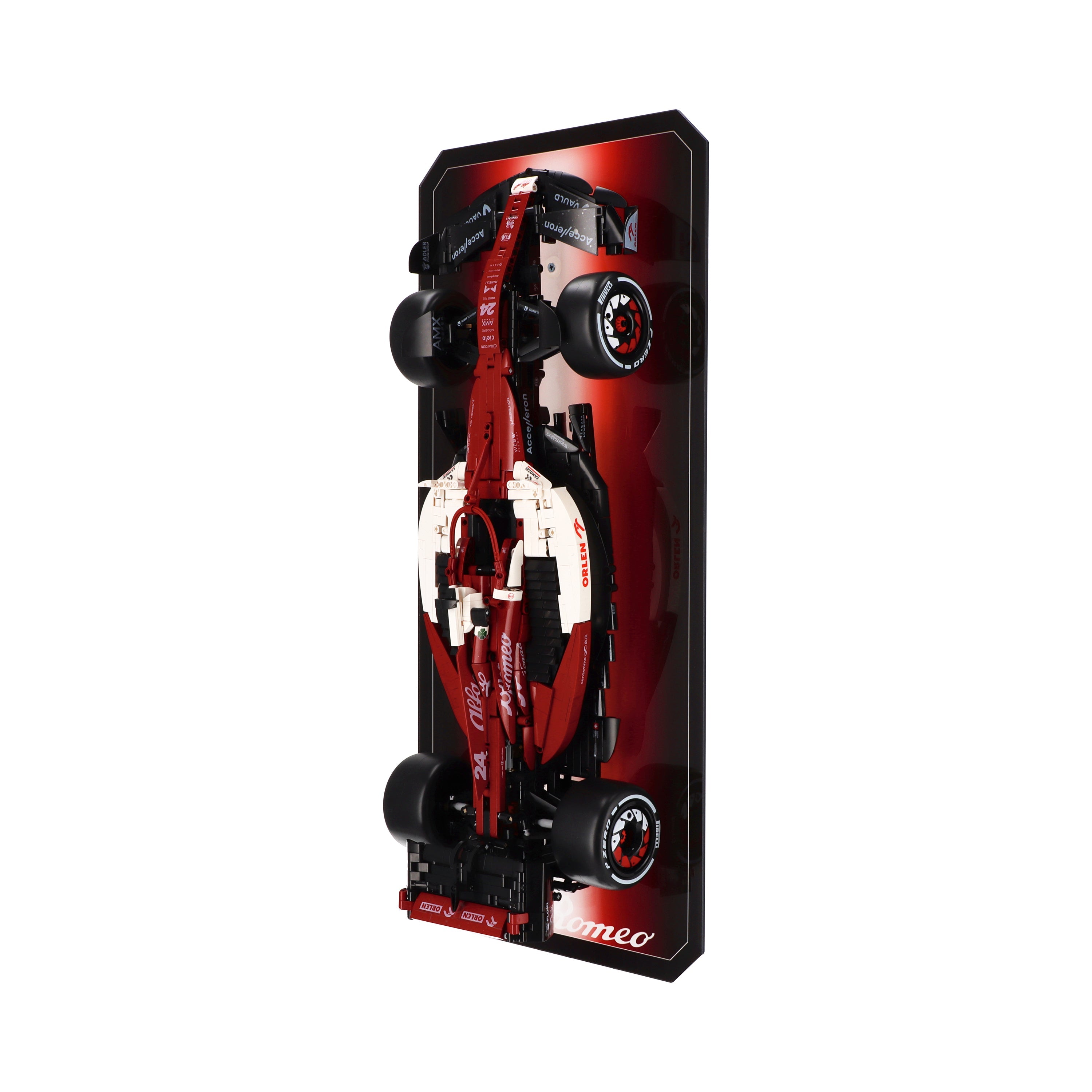 Luxury Wall Display for CaDA C64005W Alfa Romeo F1 ORLEN C42