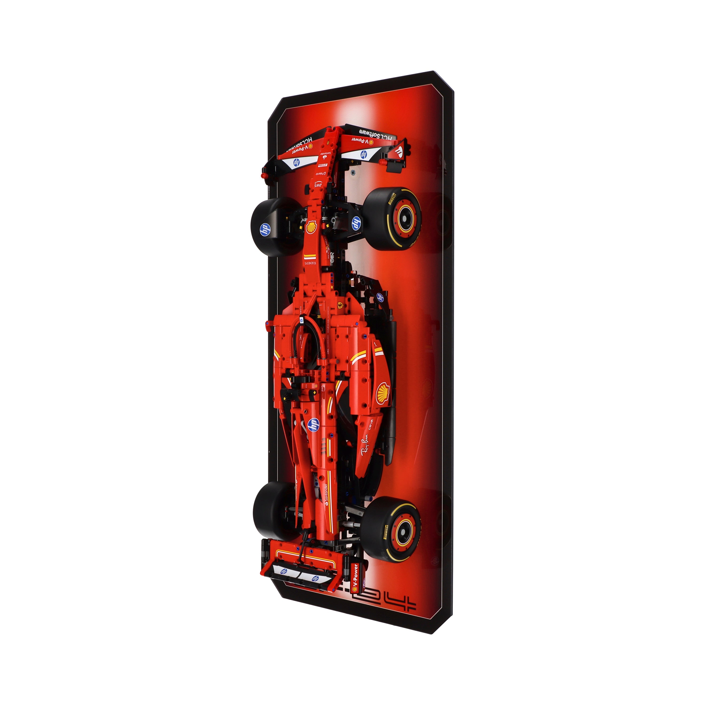 Luxury Wall Display for LEGO 42207 Ferrari SF-24 F1