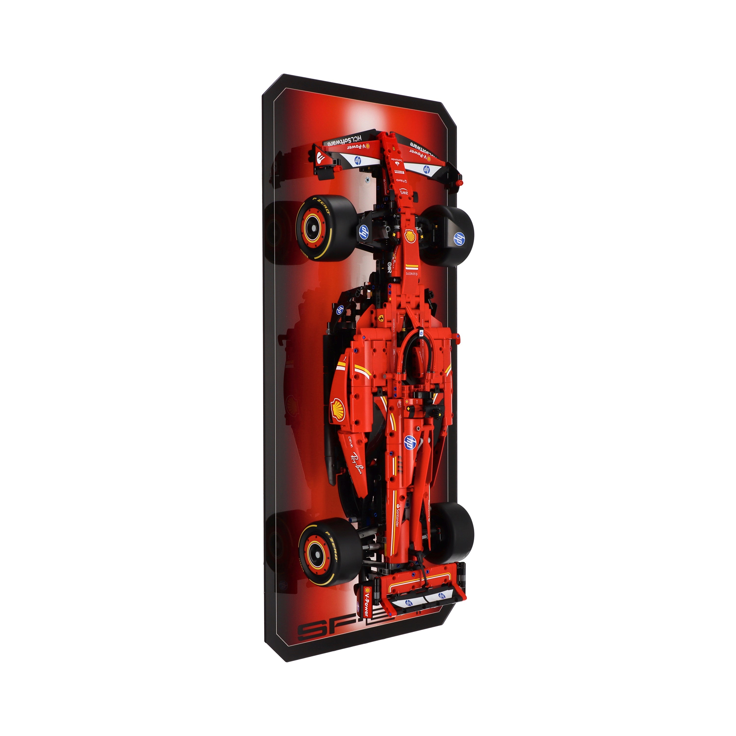 Luxury Wall Display for LEGO 42207 Ferrari SF-24 F1