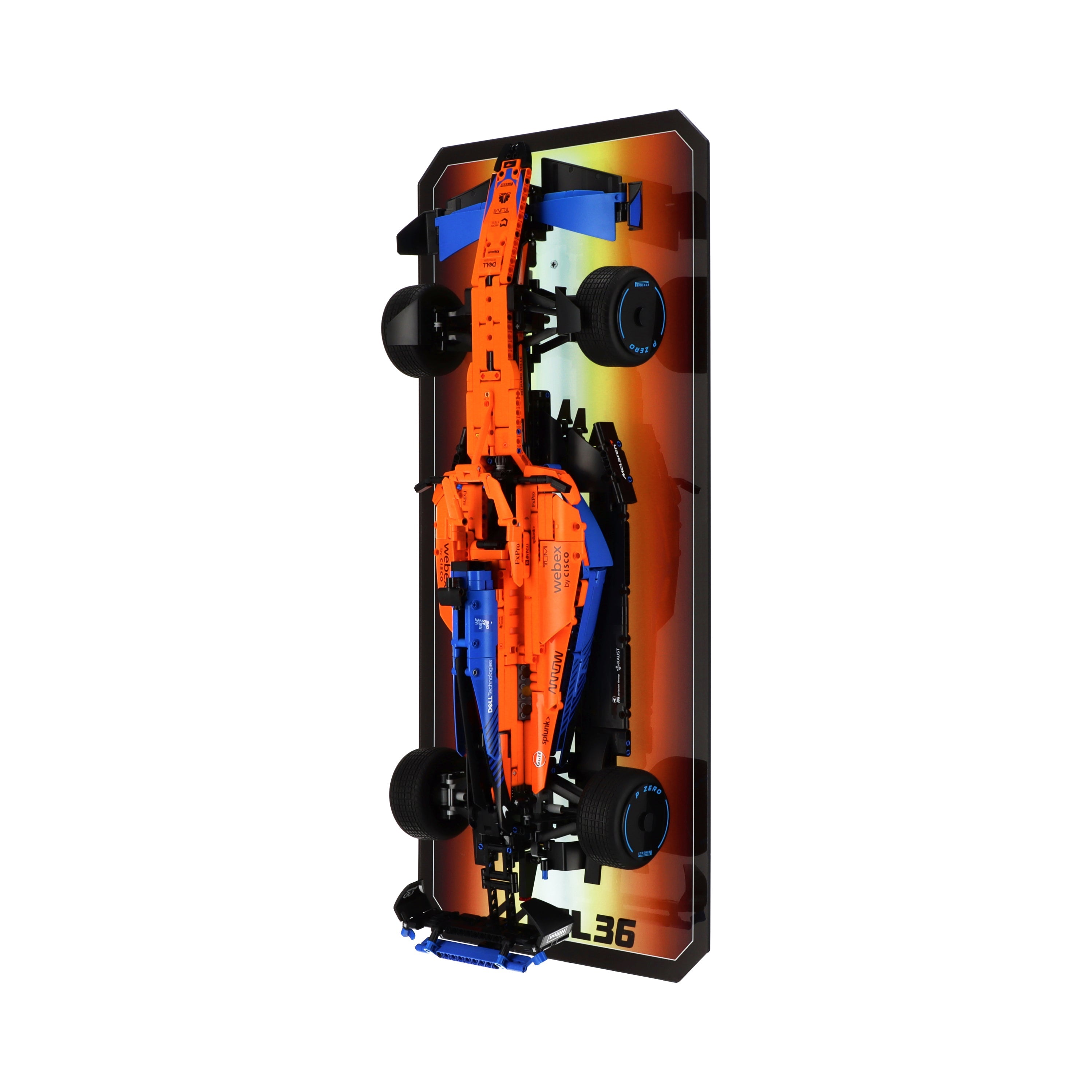 Luxury Wall Display for Lego Technic 42141 McLaren F1