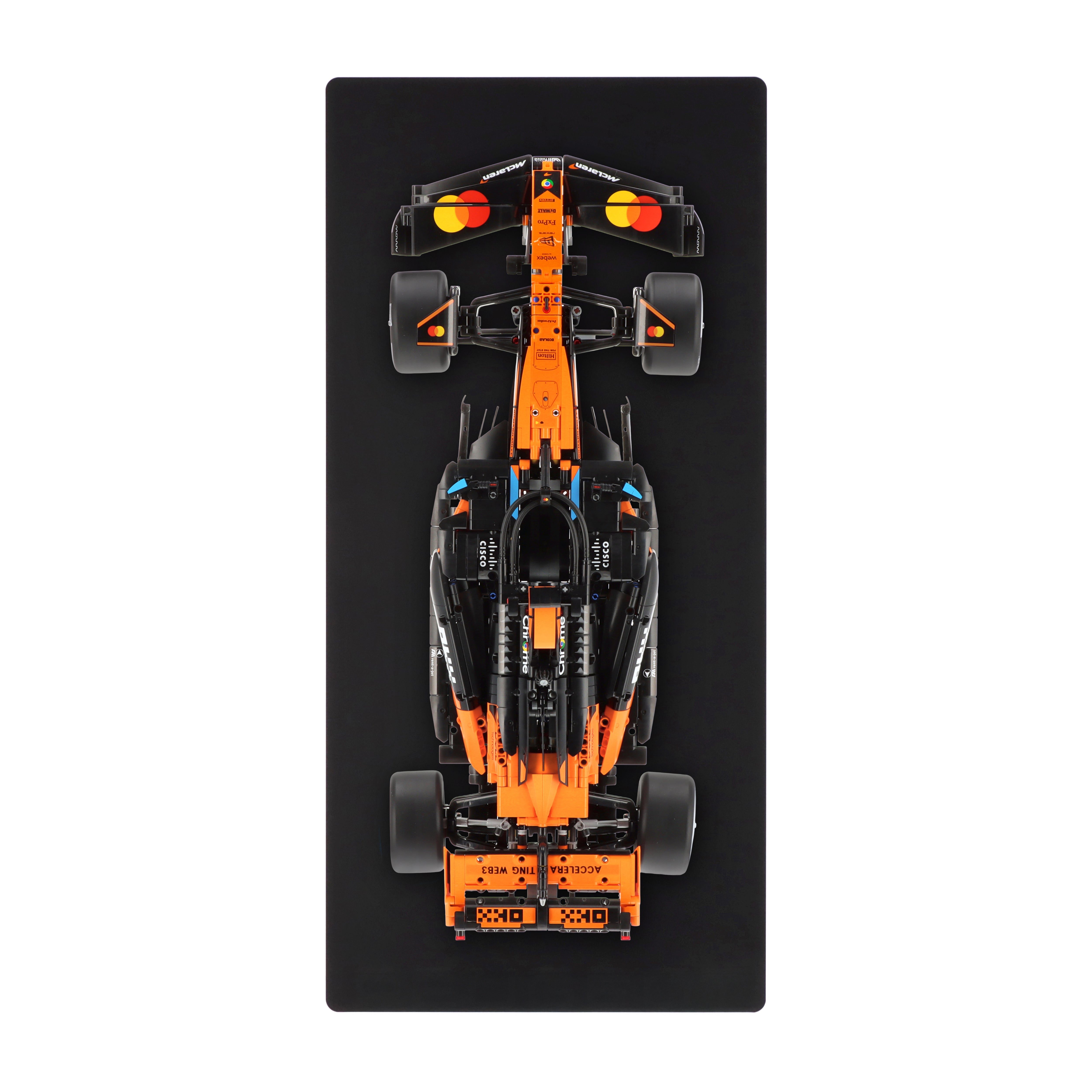 Wall display for LEGO 42228 McLaren MCL39 F1 Car