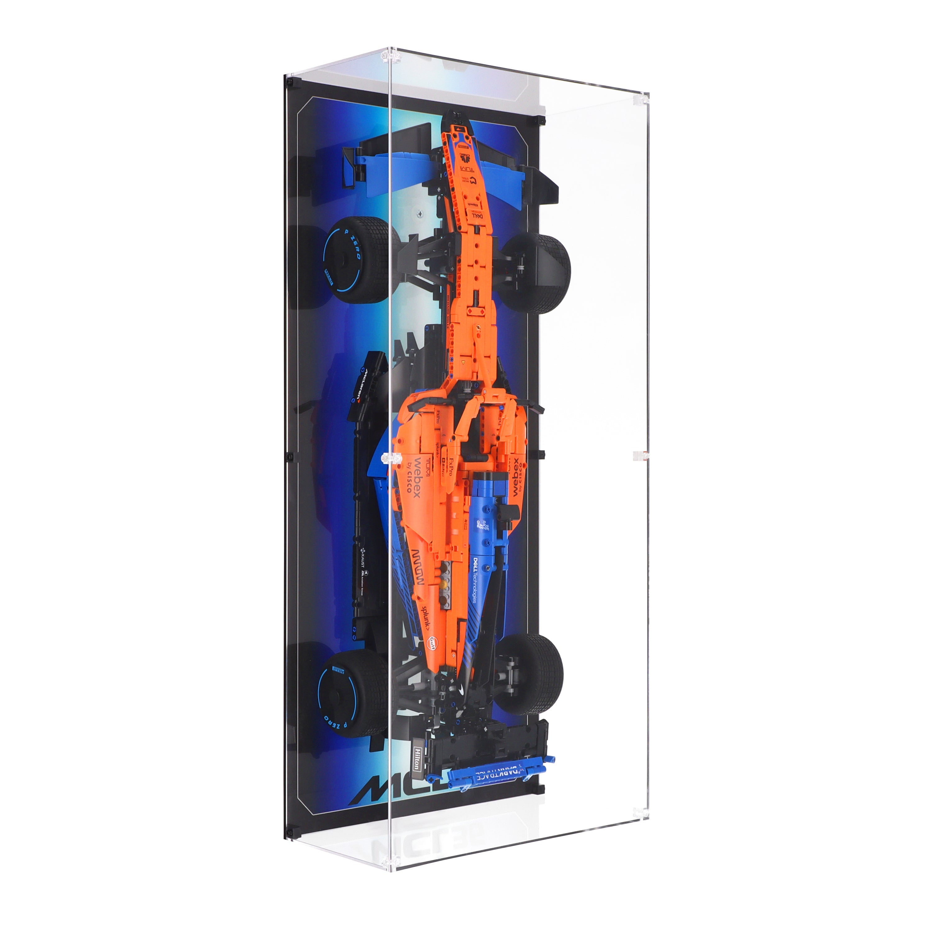 Wall Mounted Display Case for LEGO 42141 McLaren F1