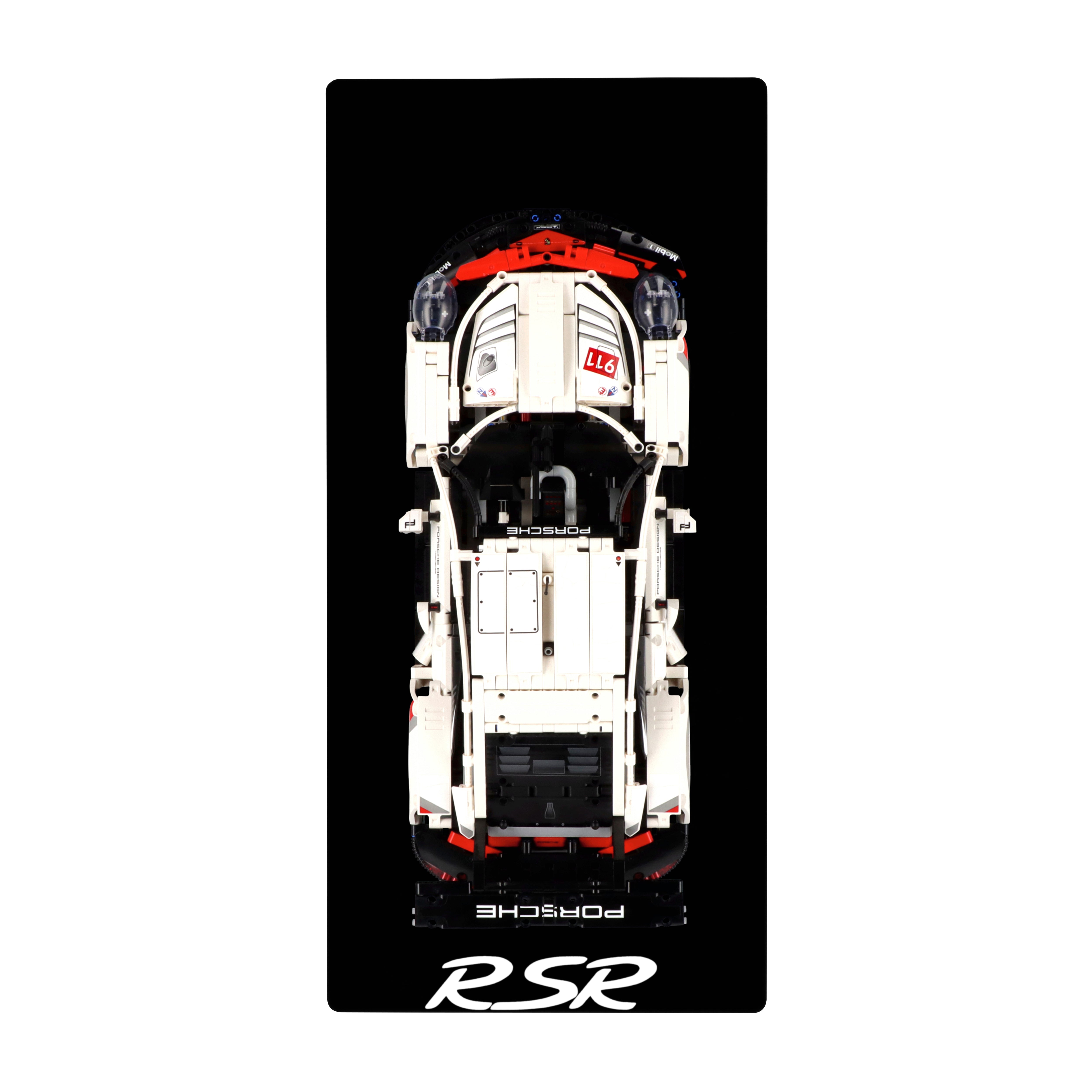 Wall display for LEGO 42096 Porsche 911 RSR