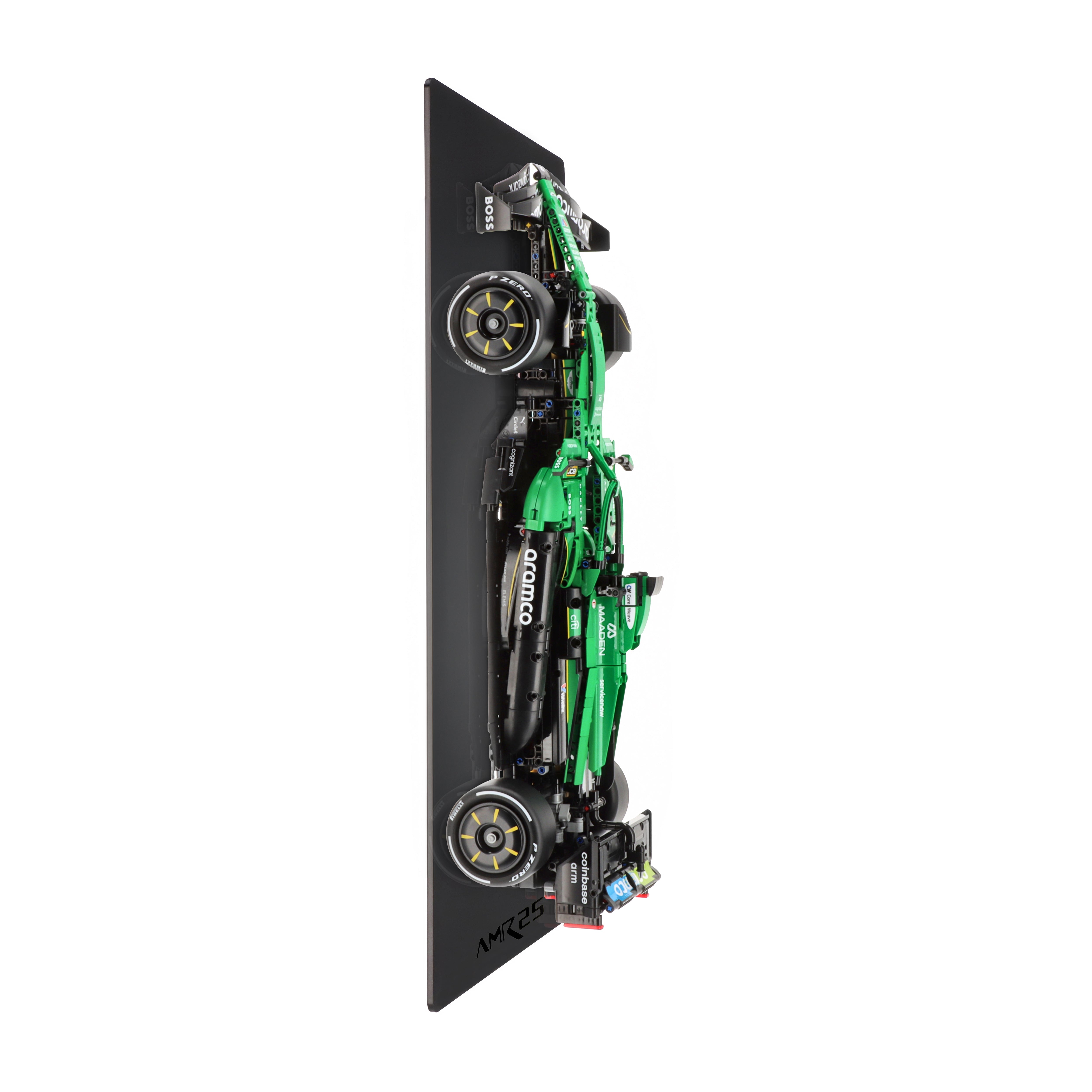 Wall display for LEGO 42240 Aston Martin Aramco AMR25 F1® Car