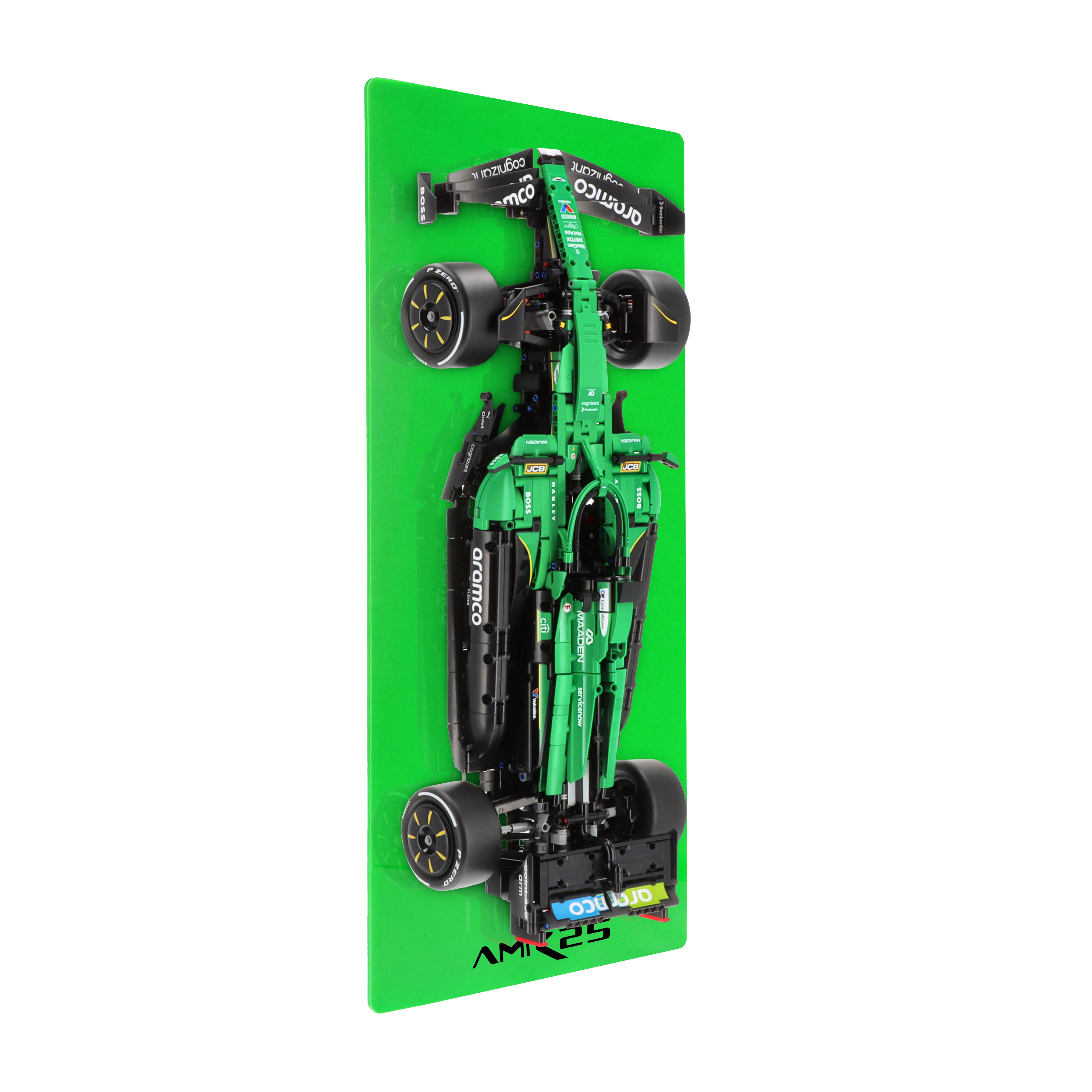 Wall display for LEGO 42240 Aston Martin Aramco AMR25 F1® Car