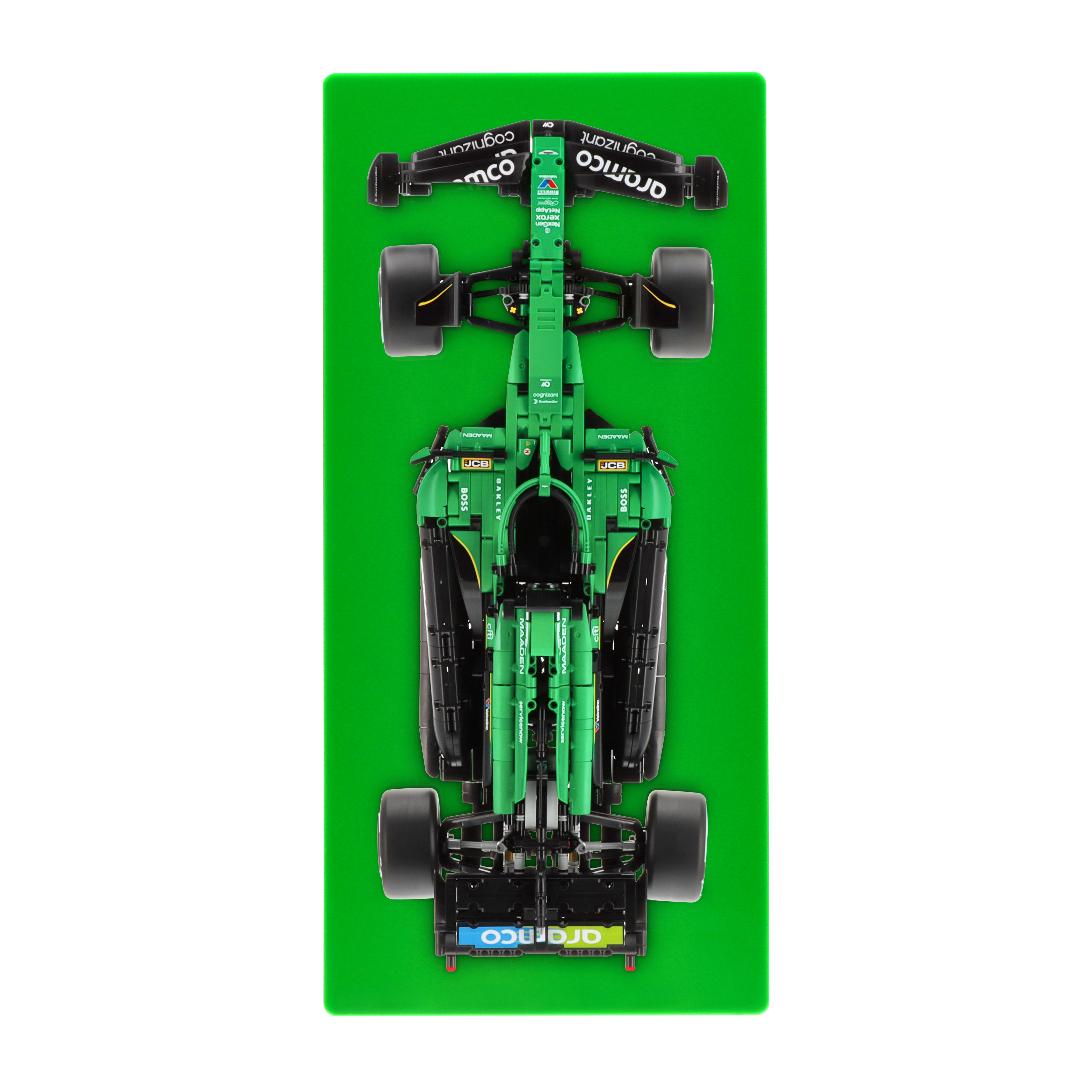 Wall display for LEGO 42240 Aston Martin Aramco AMR25 F1® Car