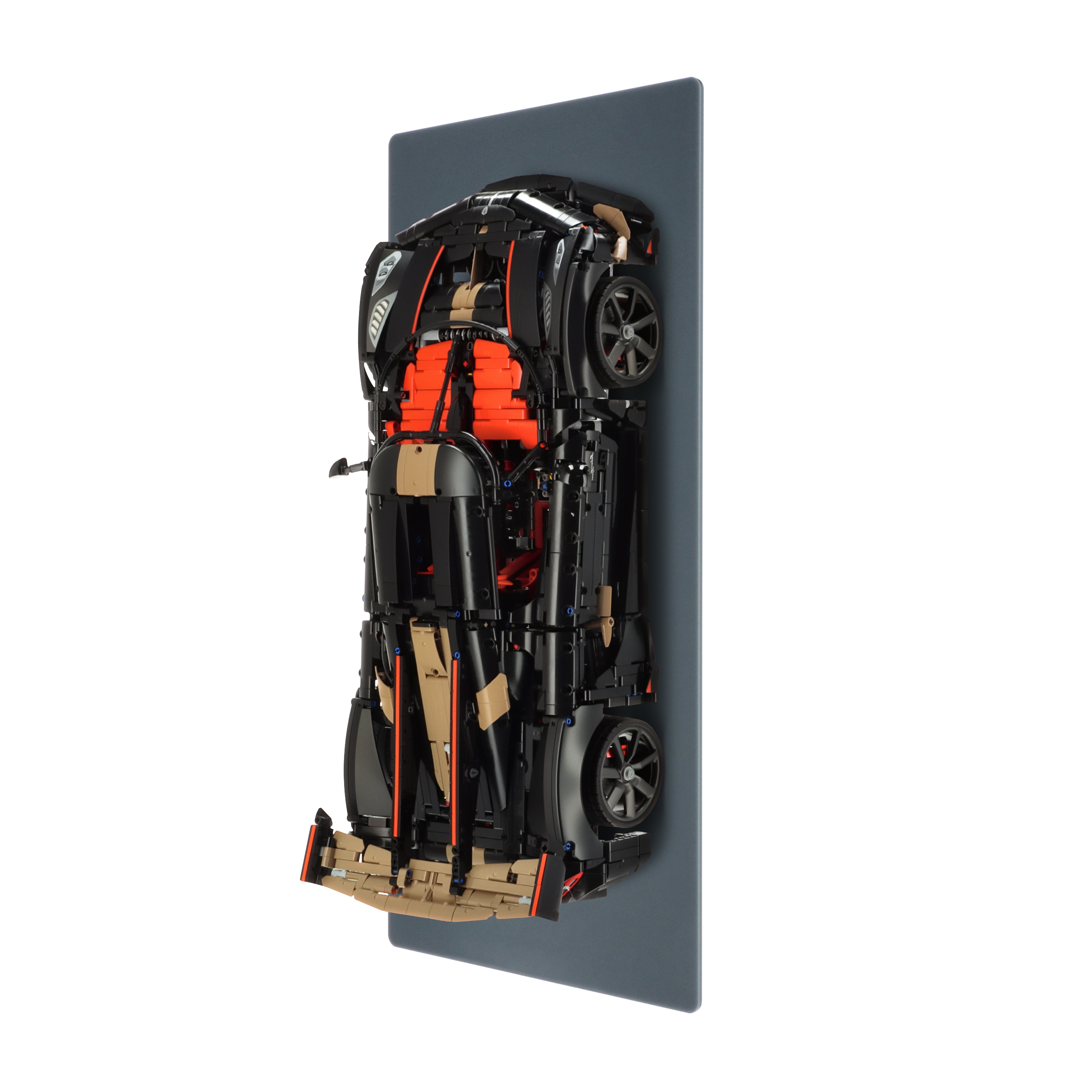 Wall display for LEGO 42232 Koenigsegg Sadair's Spear Megacar