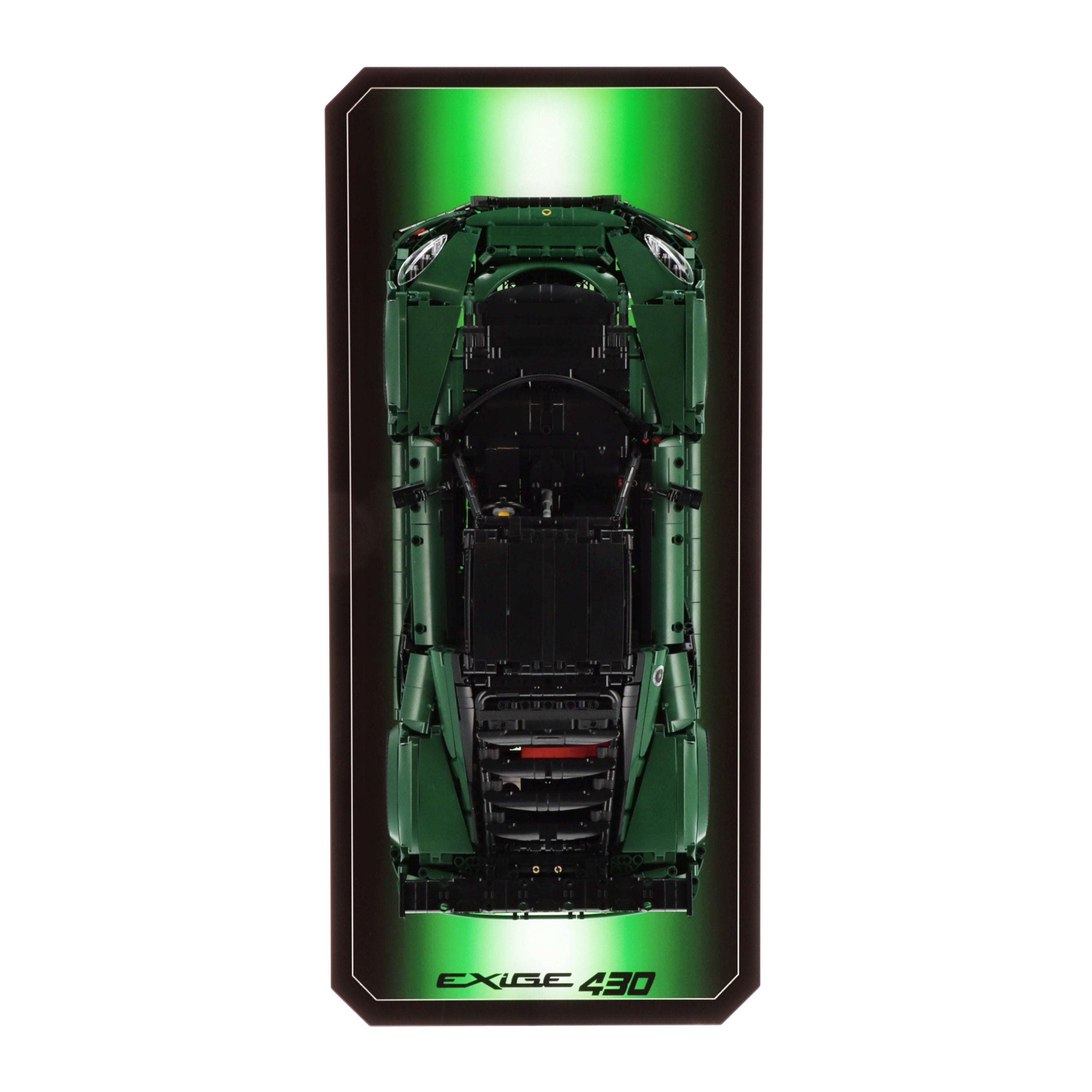 Luxury Wall display for CADA C61511W Lotus Exige Cup 430