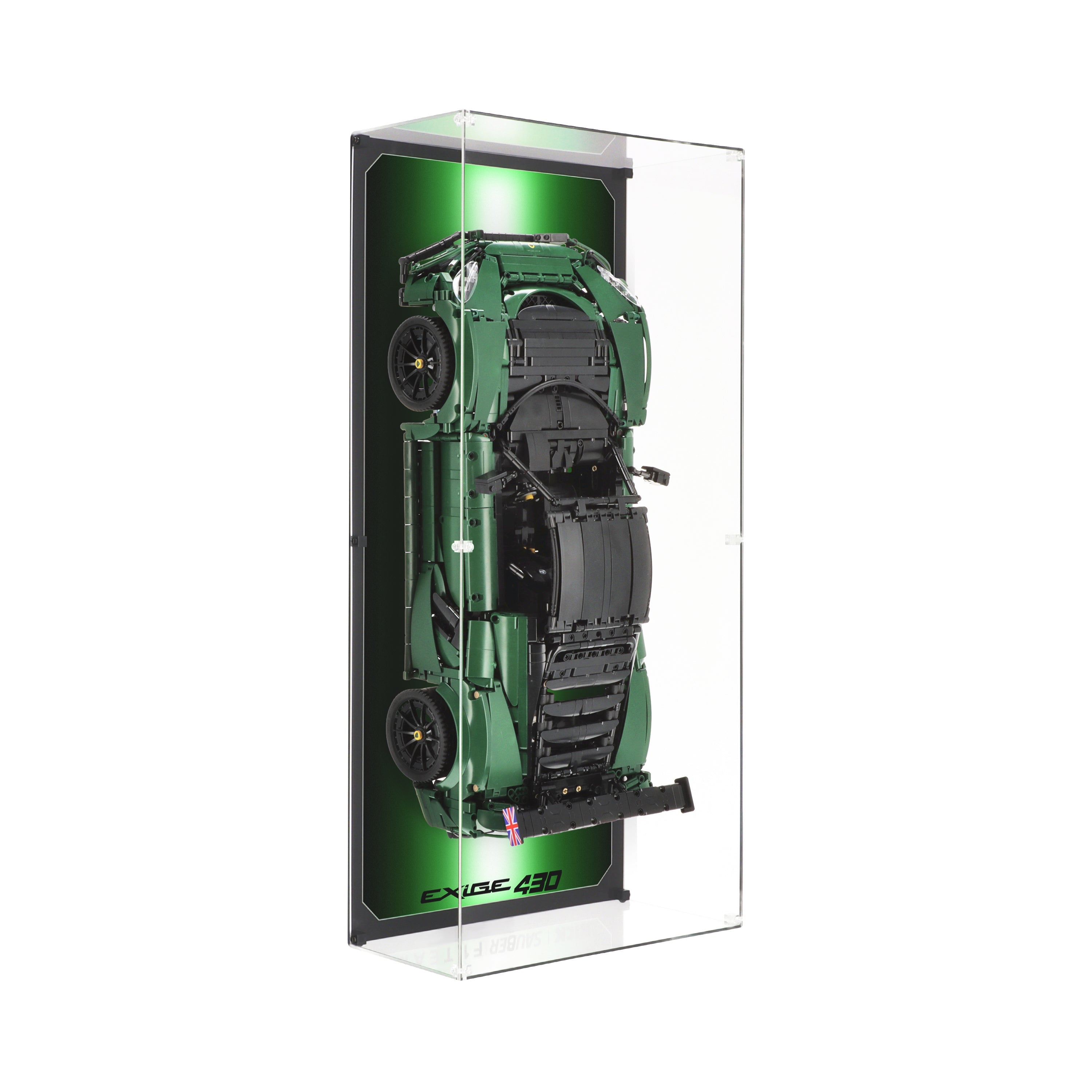 Wall Mounted Display Case for CADA C61511W Lotus Exige Cup 430