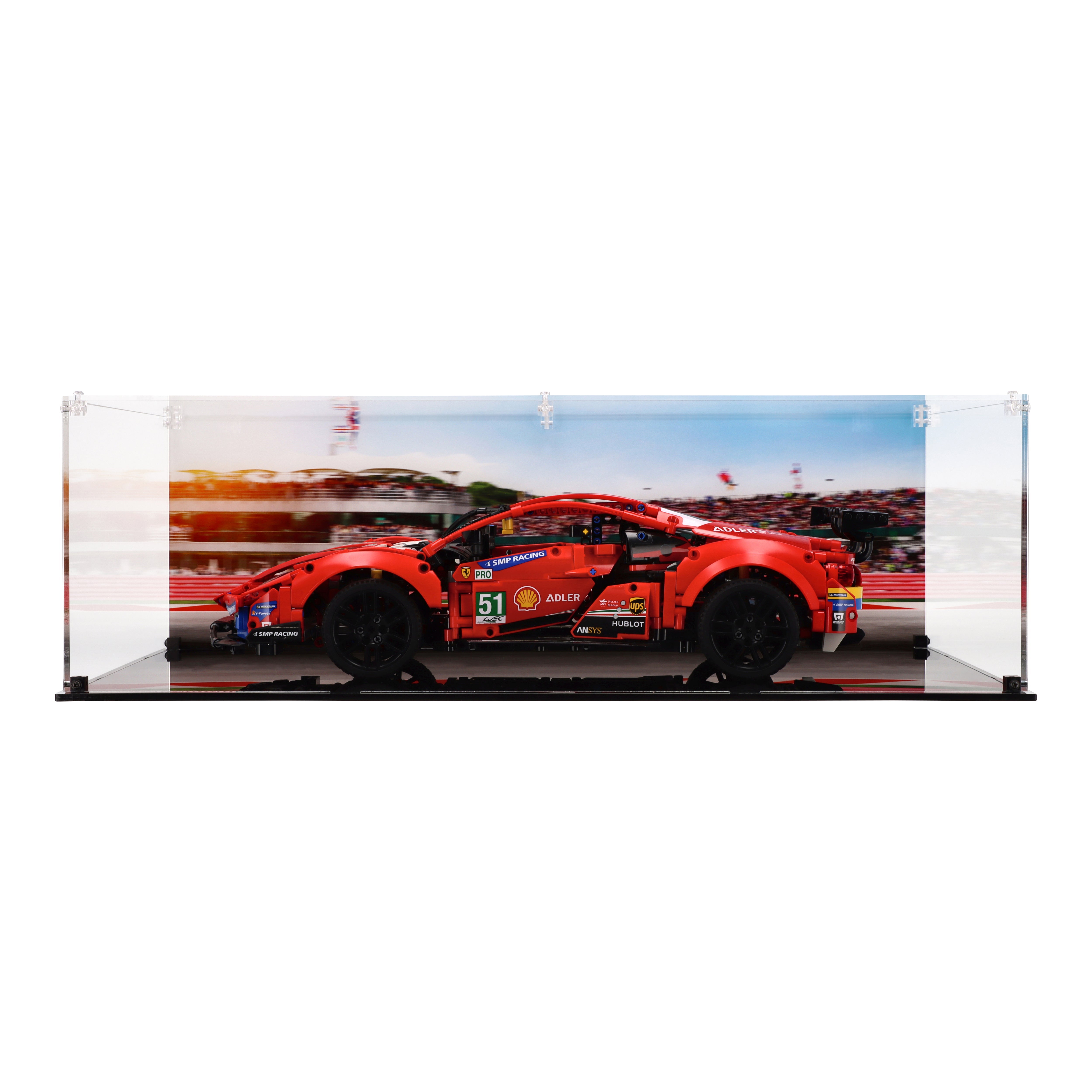 LEGO 42125 Ferrari 488 GTE - Display Case
