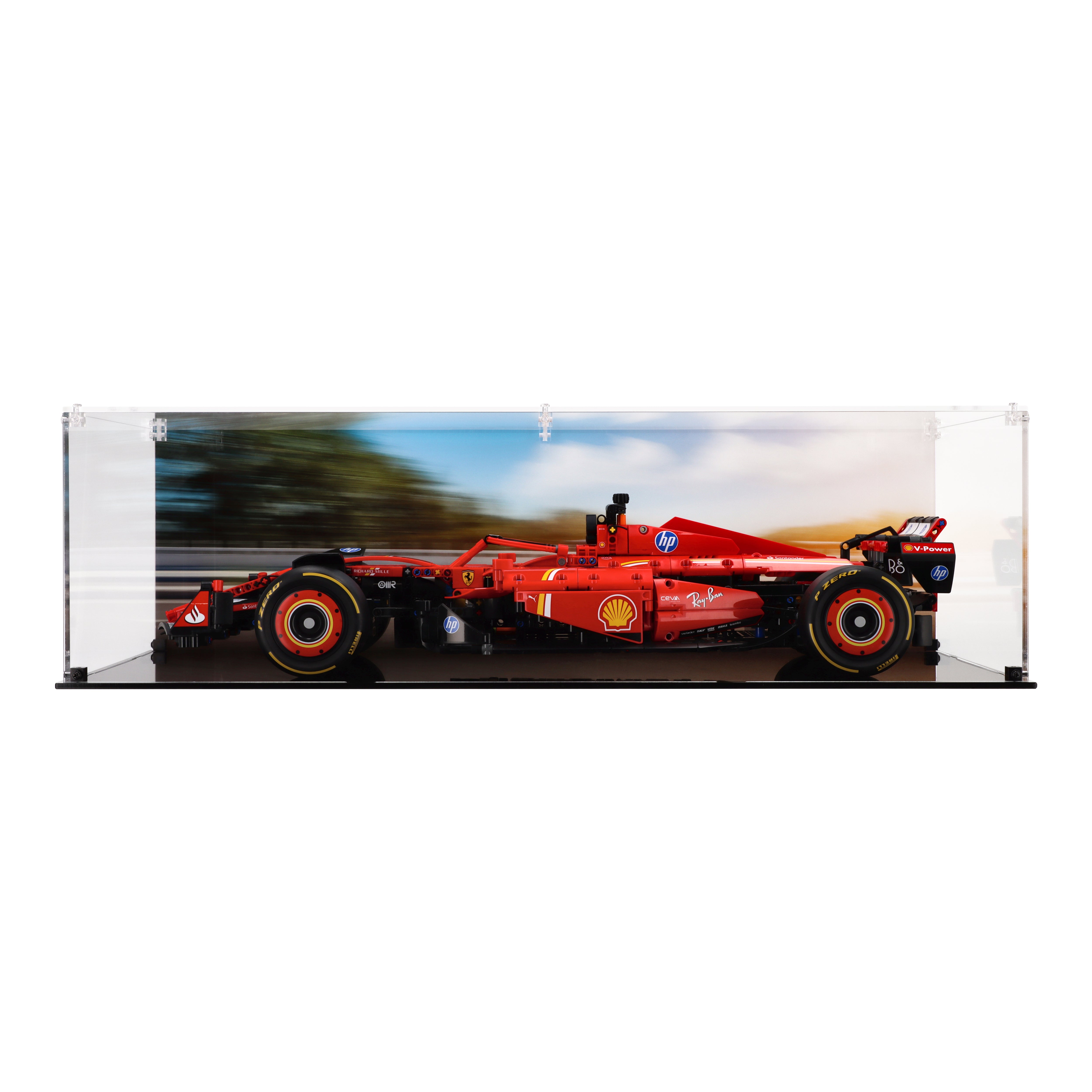 LEGO 42207 Ferrari SF-24 F1 - Display Case