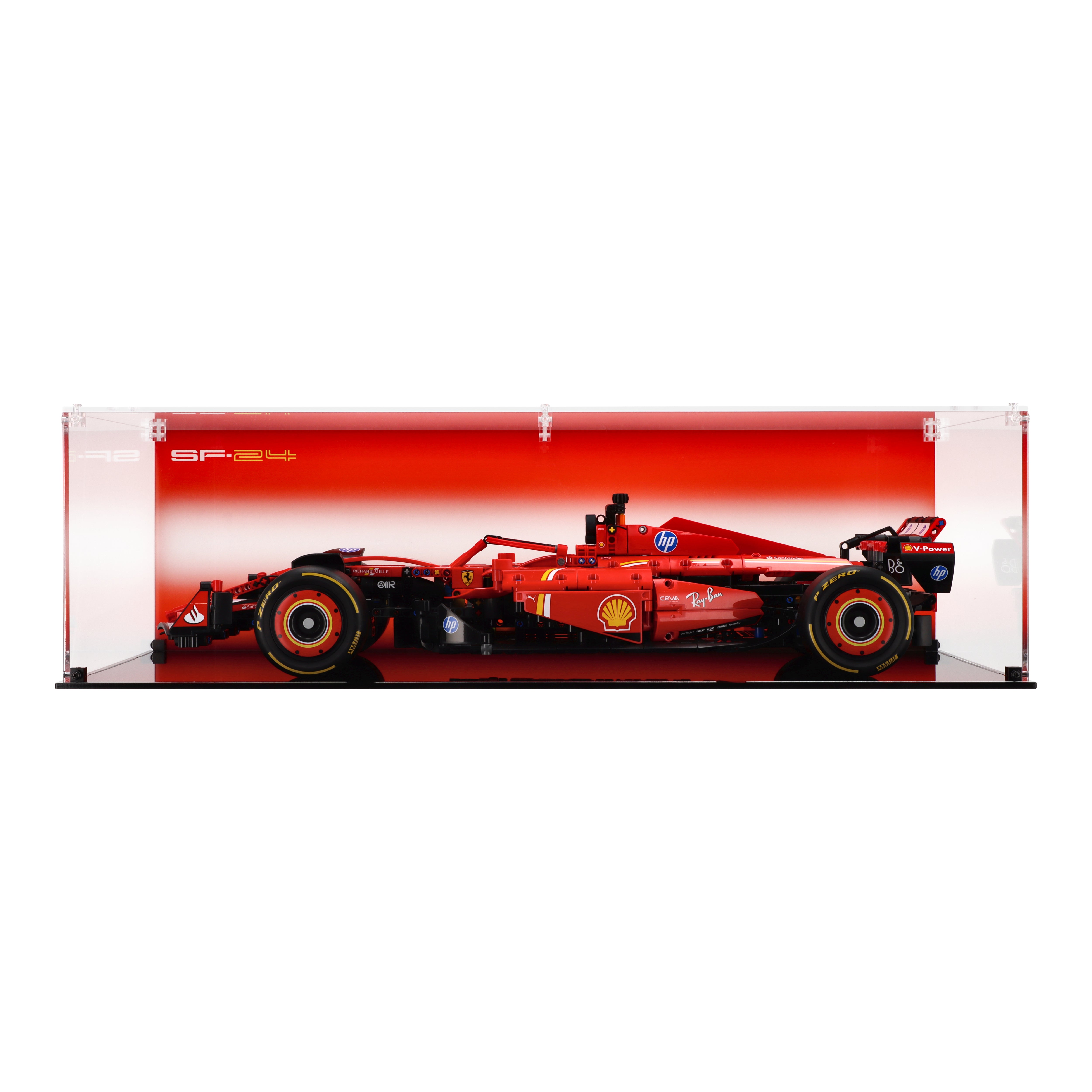 LEGO 42207 Ferrari SF-24 F1 - Display Case