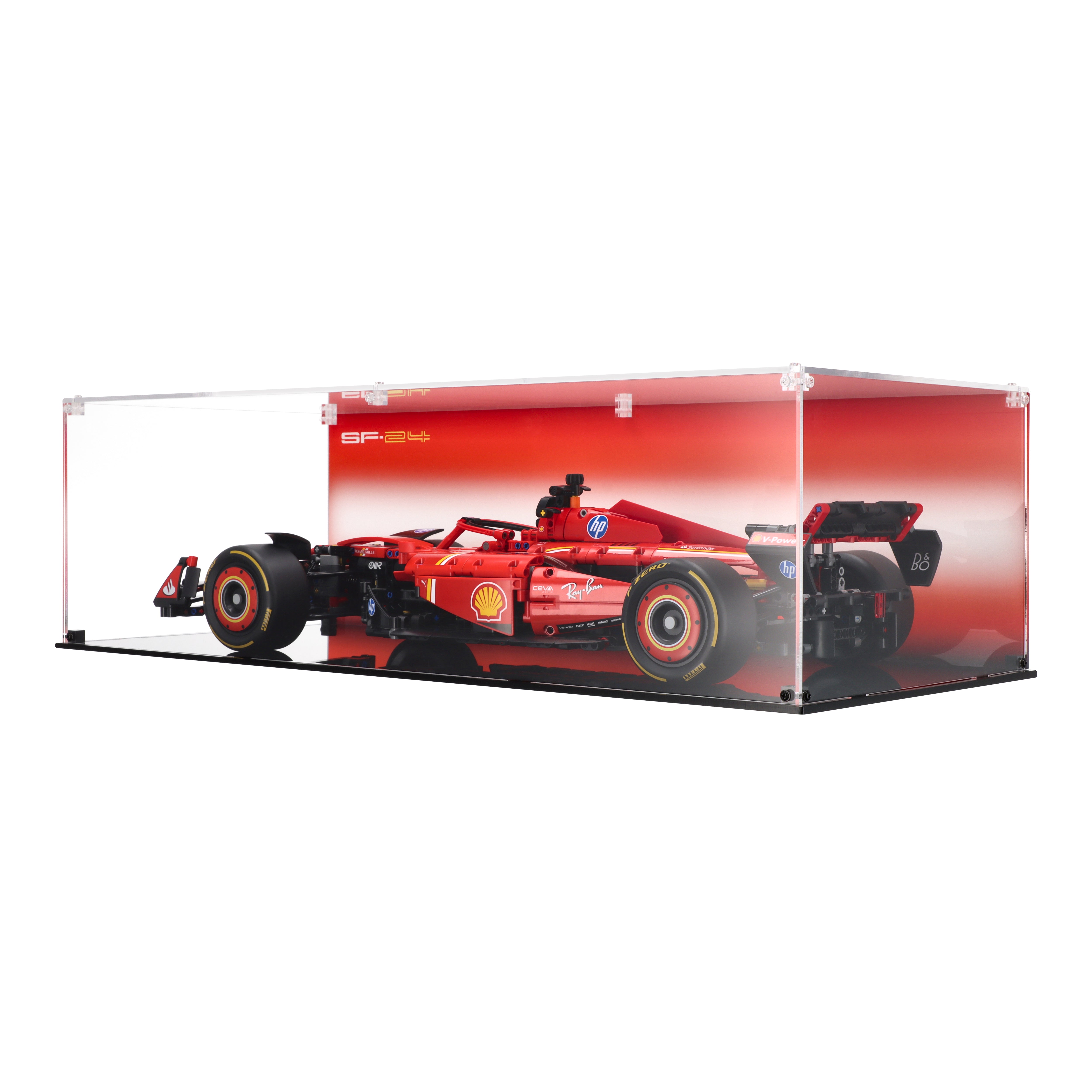 LEGO 42207 Ferrari SF-24 F1 - Display Case