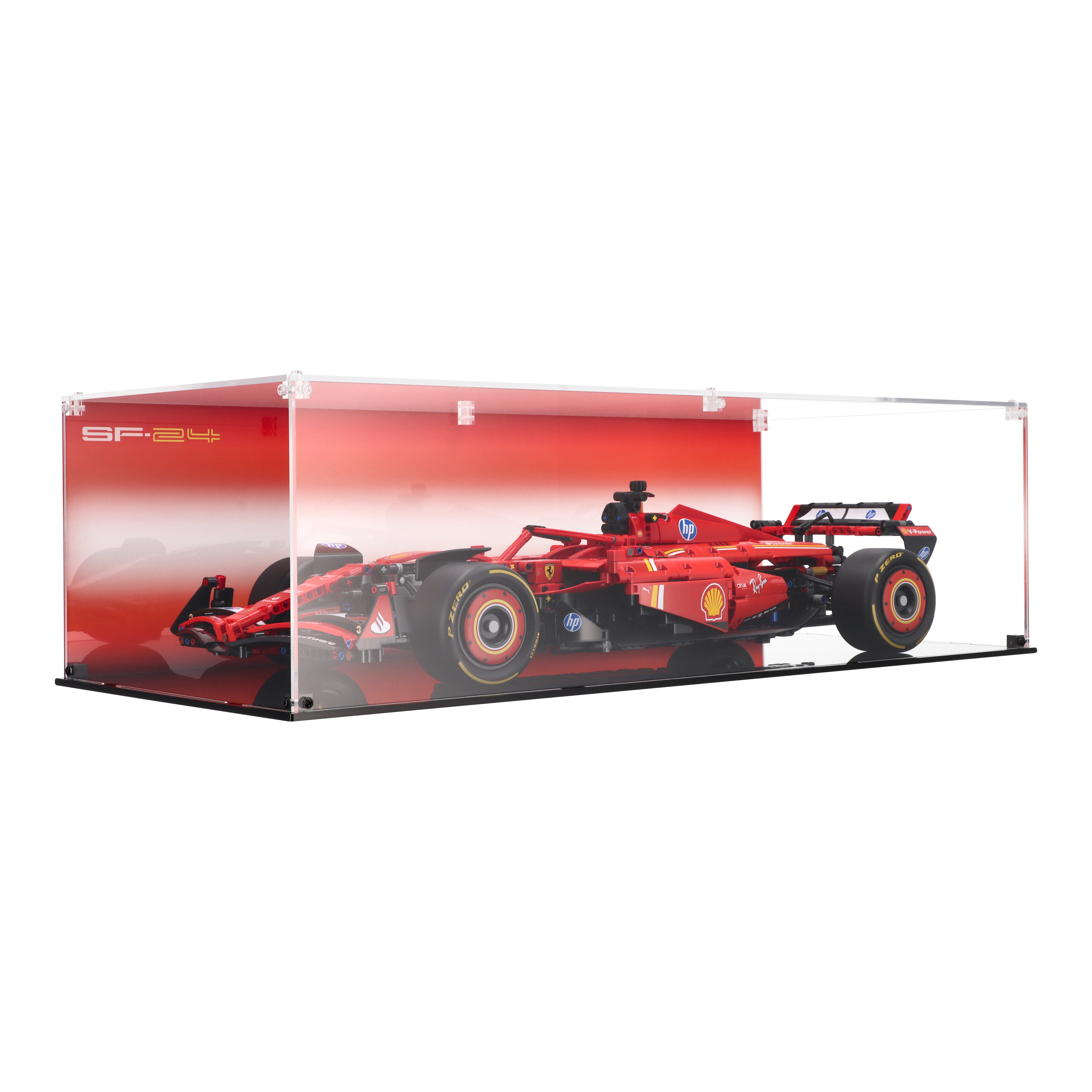 LEGO 42207 Ferrari SF-24 F1 - Display Case