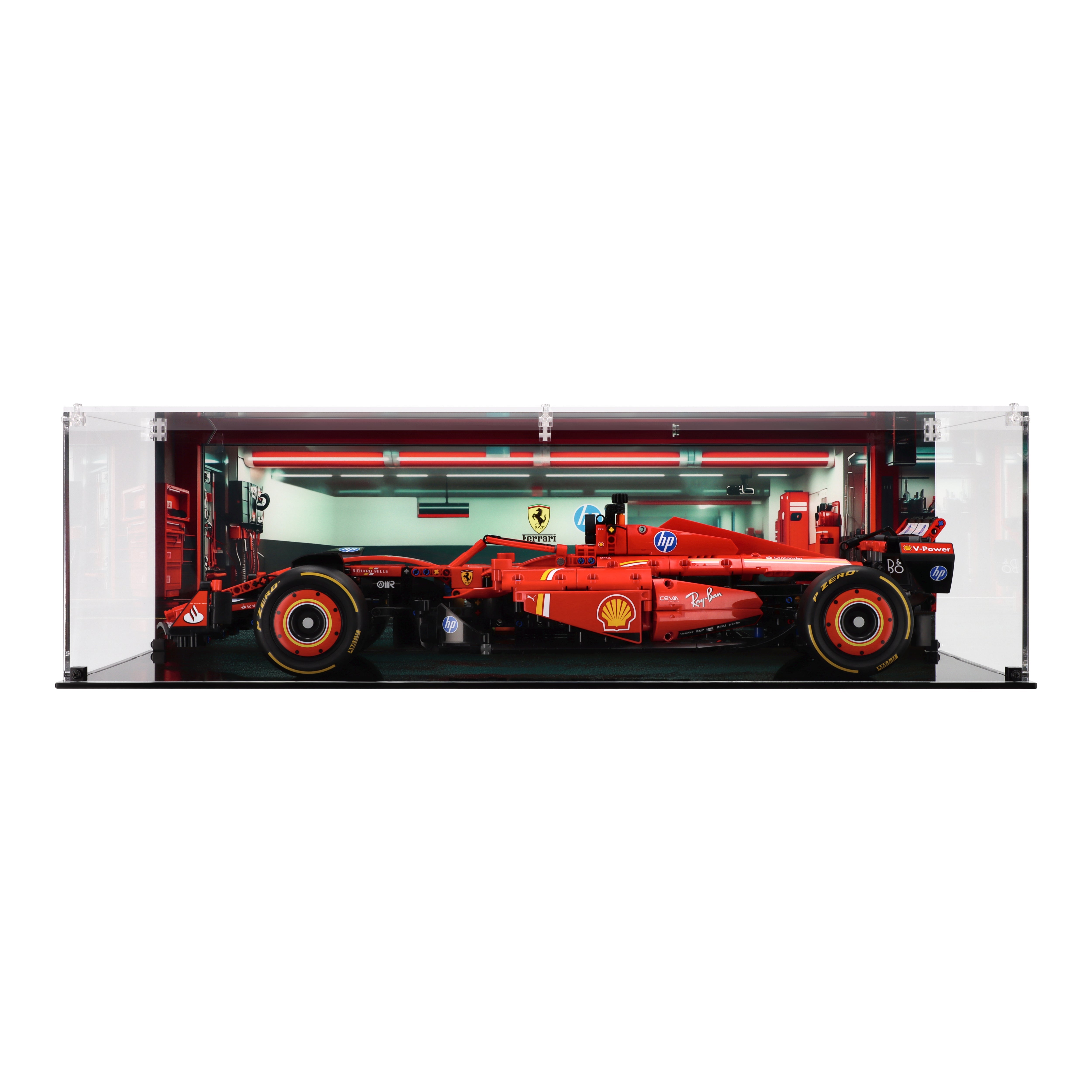 LEGO 42207 Ferrari SF-24 F1 - Display Case