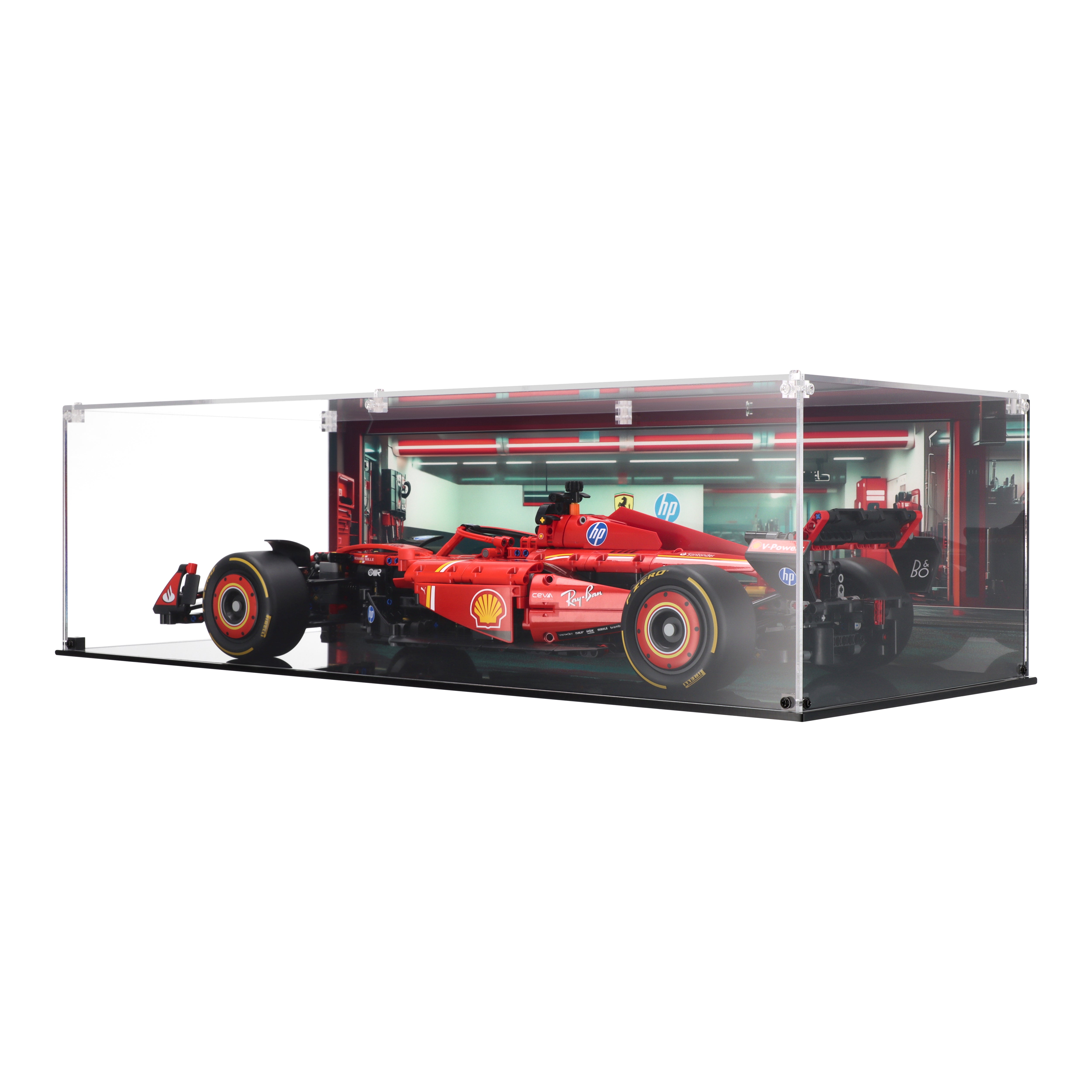 LEGO 42207 Ferrari SF-24 F1 - Display Case