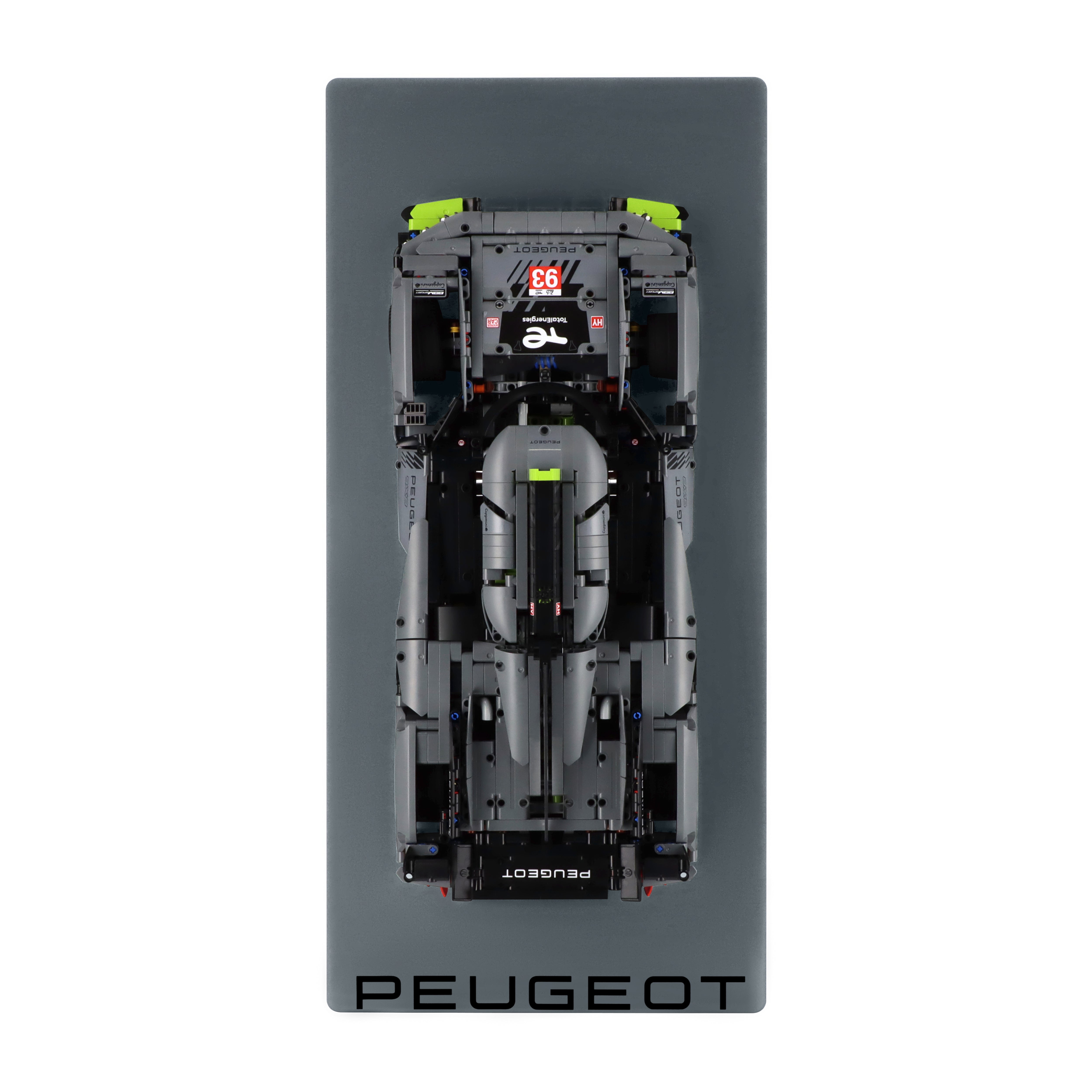 Wall display for LEGO 42156 Peugeot 9X8 24H Le Mans