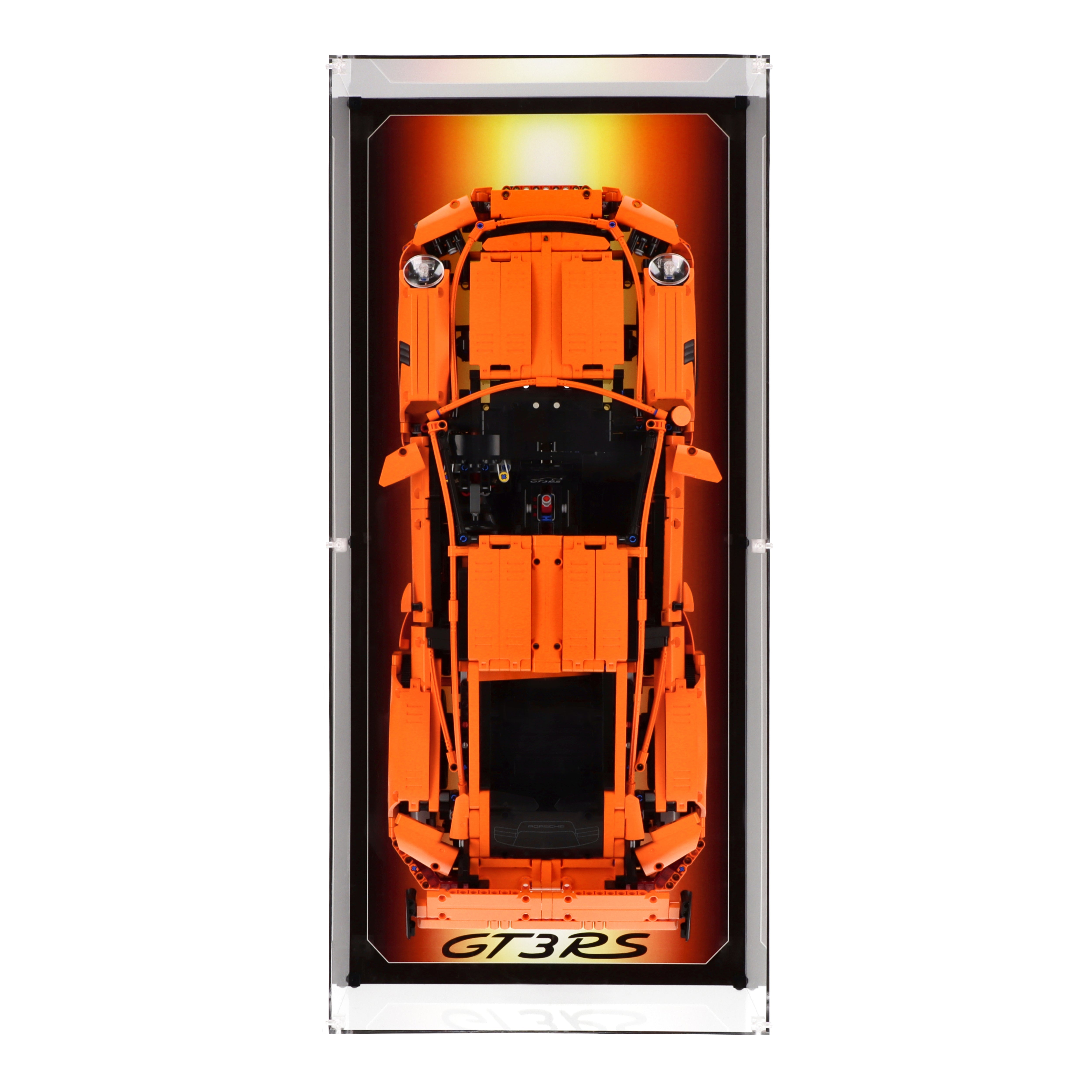 Wall Mounted Display Case LEGO 42056 Porsche 911 GT3 RS