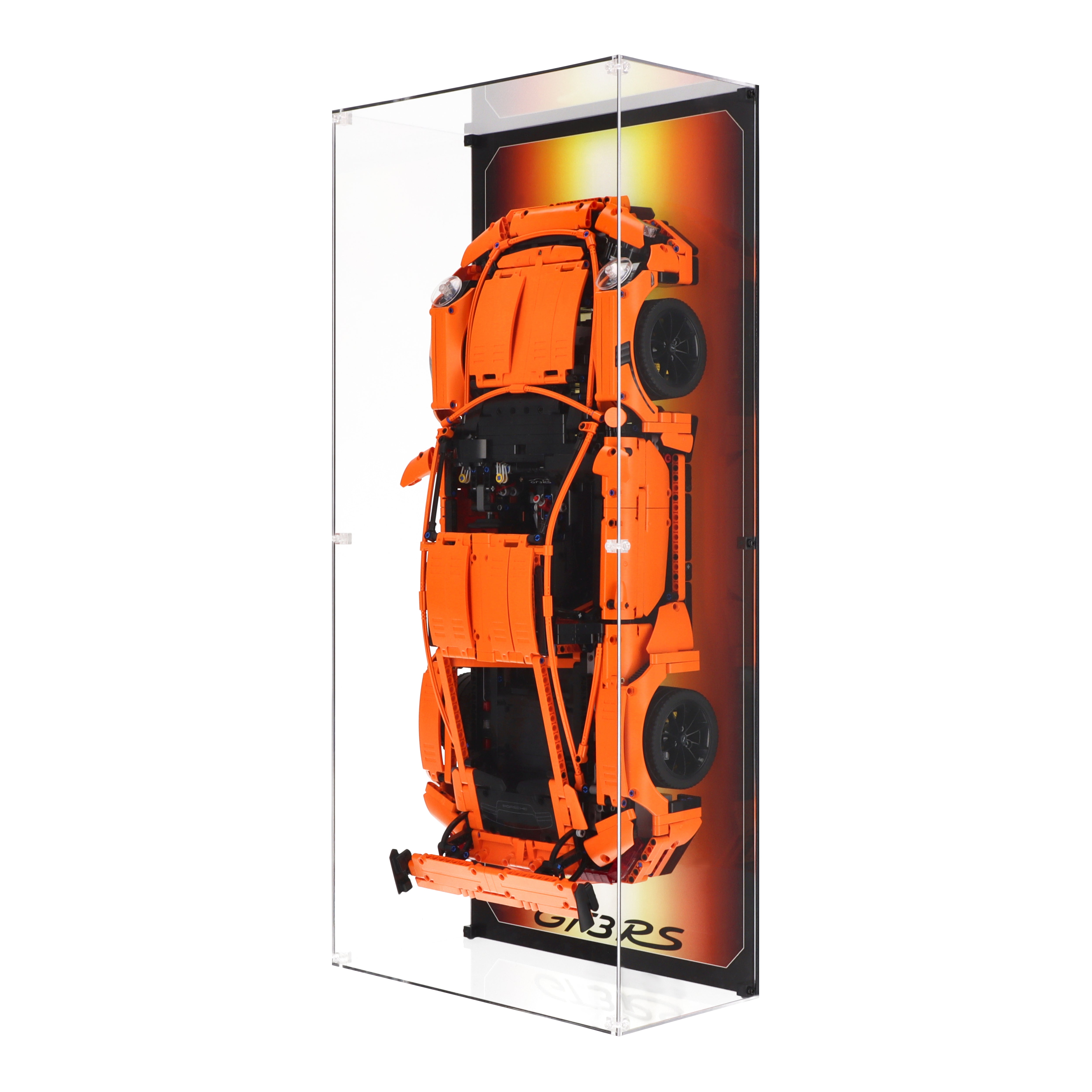 Wall Mounted Display Case LEGO 42056 Porsche 911 GT3 RS
