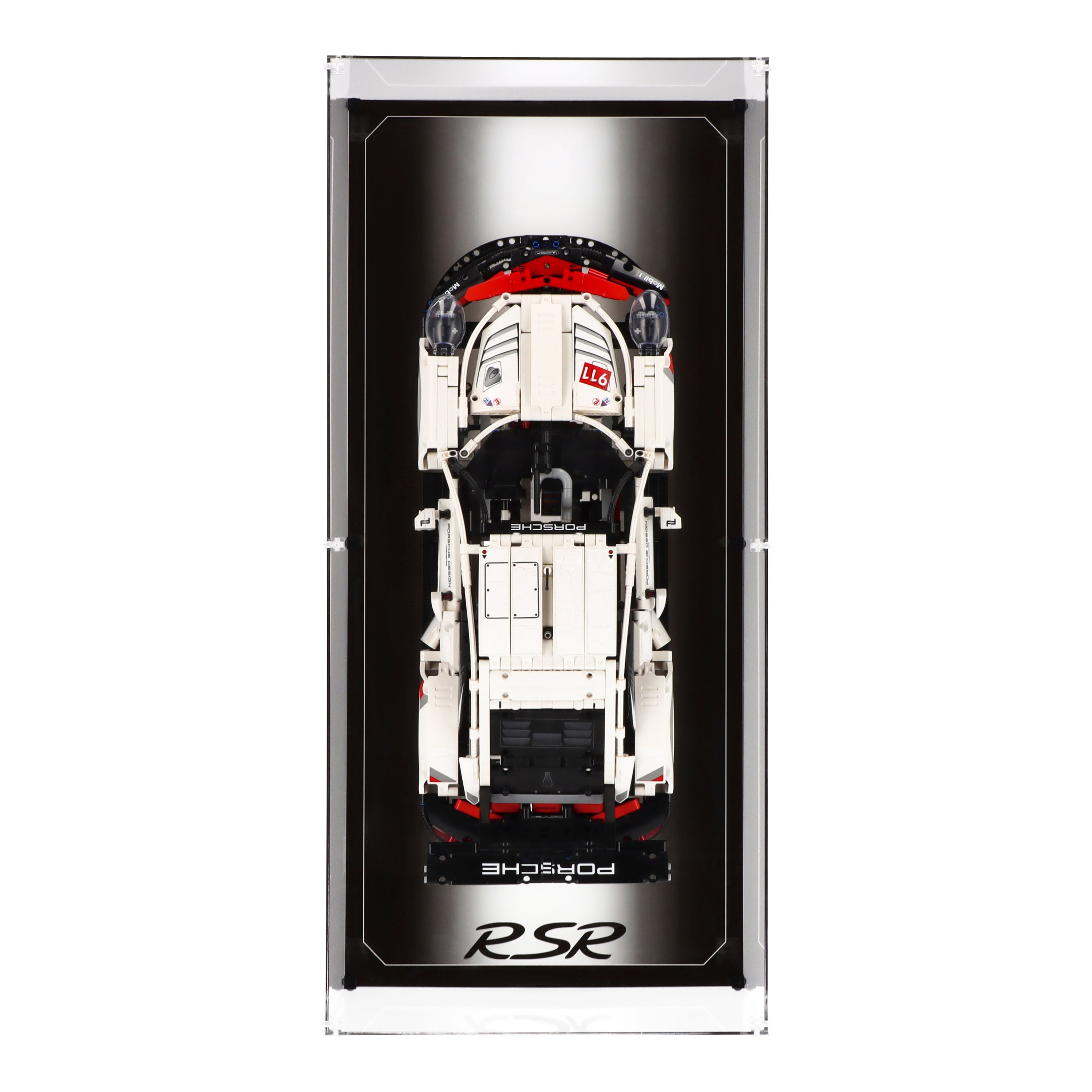 Wall Mounted Display Case LEGO 42096 Porsche 911 RSR