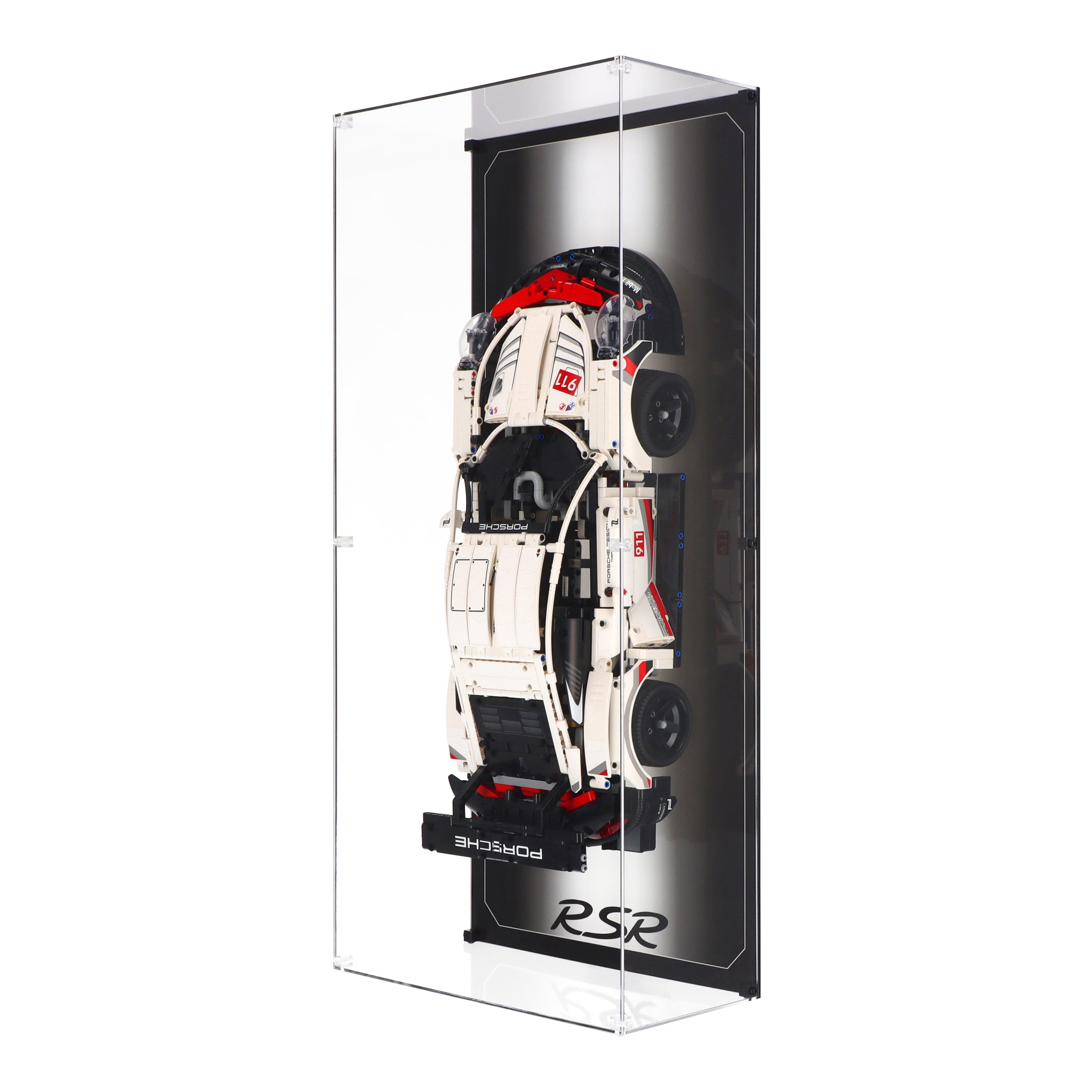 Wall Mounted Display Case LEGO 42096 Porsche 911 RSR