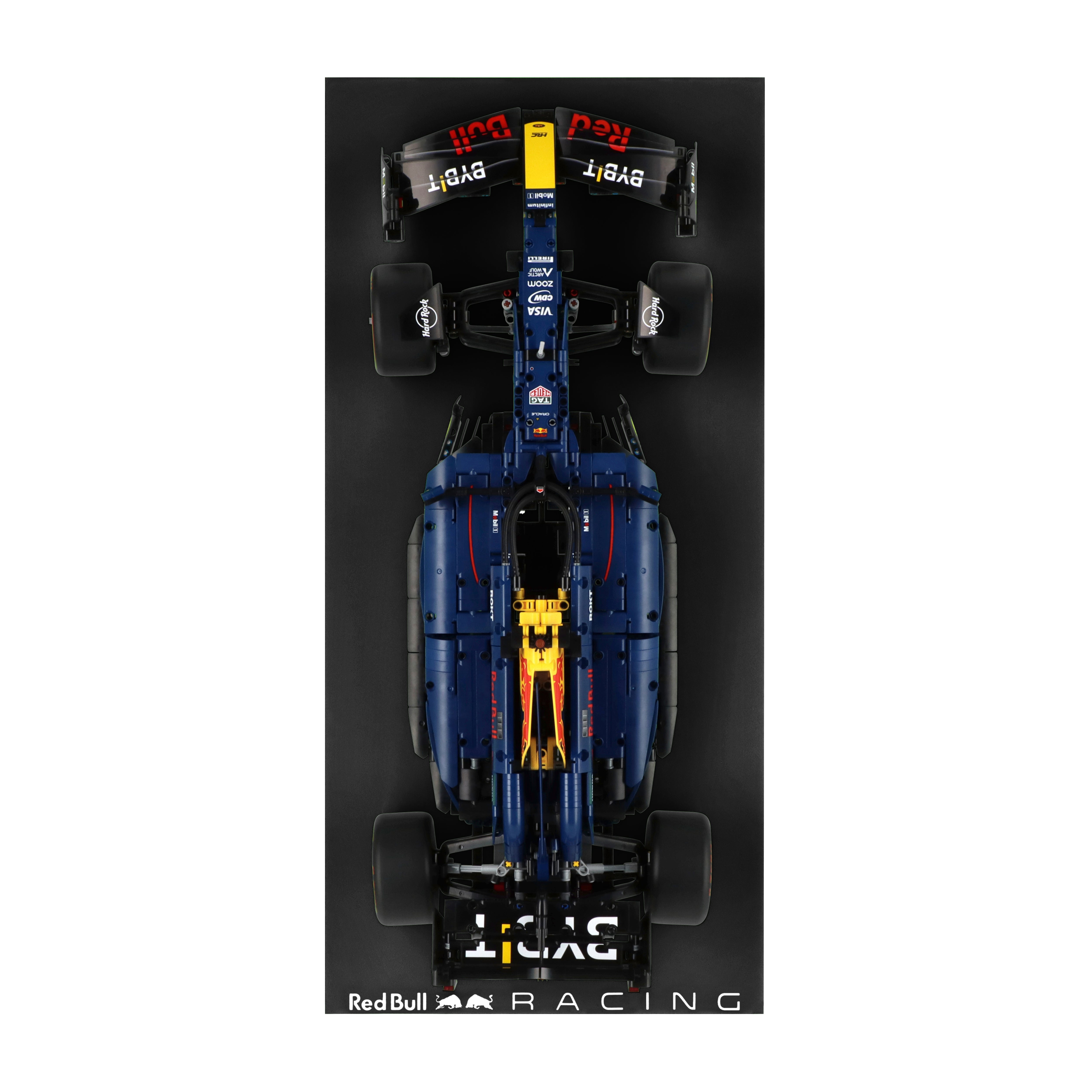 Wall display for LEGO 42206 Oracle Red Bull Racing RB20 F1