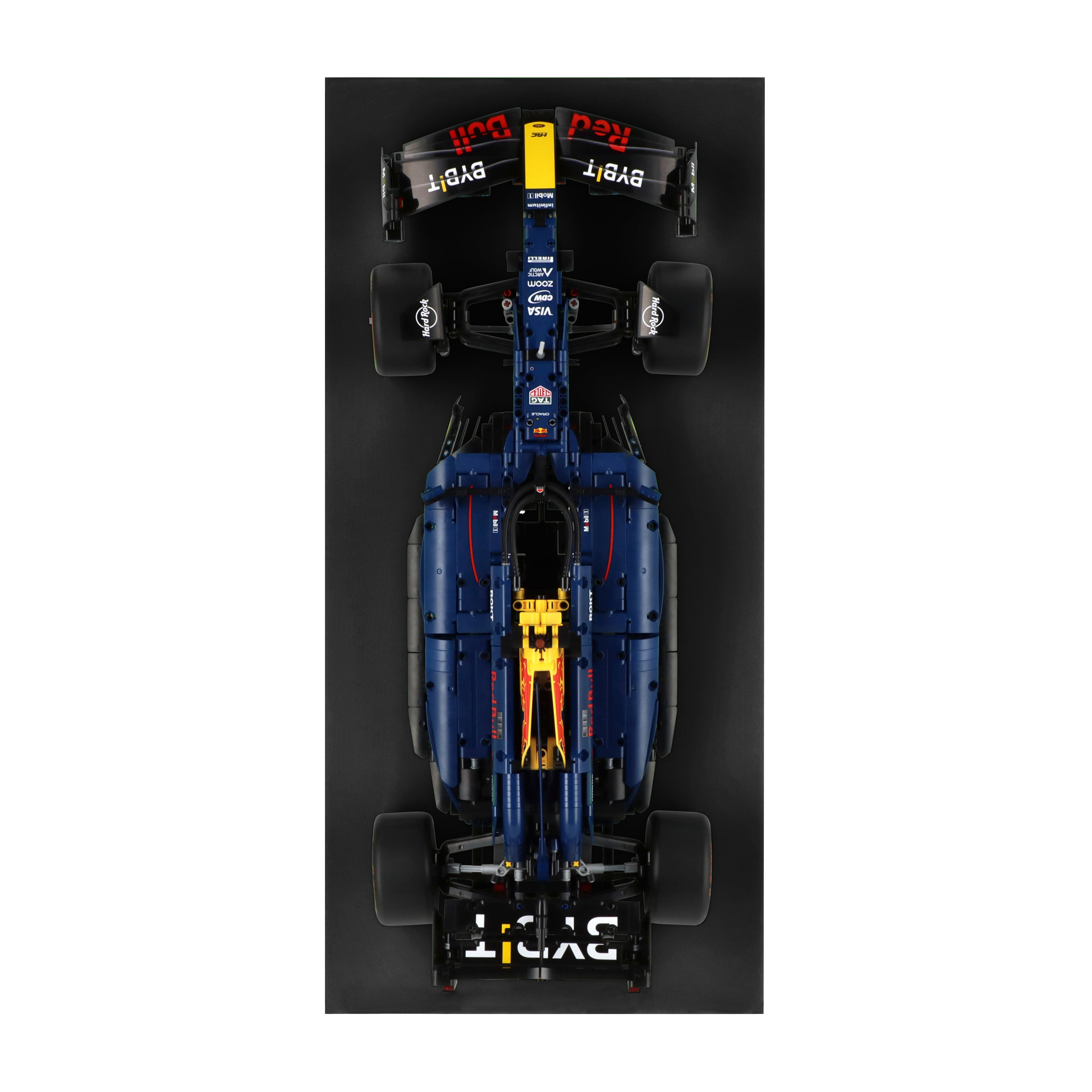 Wall display for LEGO 42206 Oracle Red Bull Racing RB20 F1