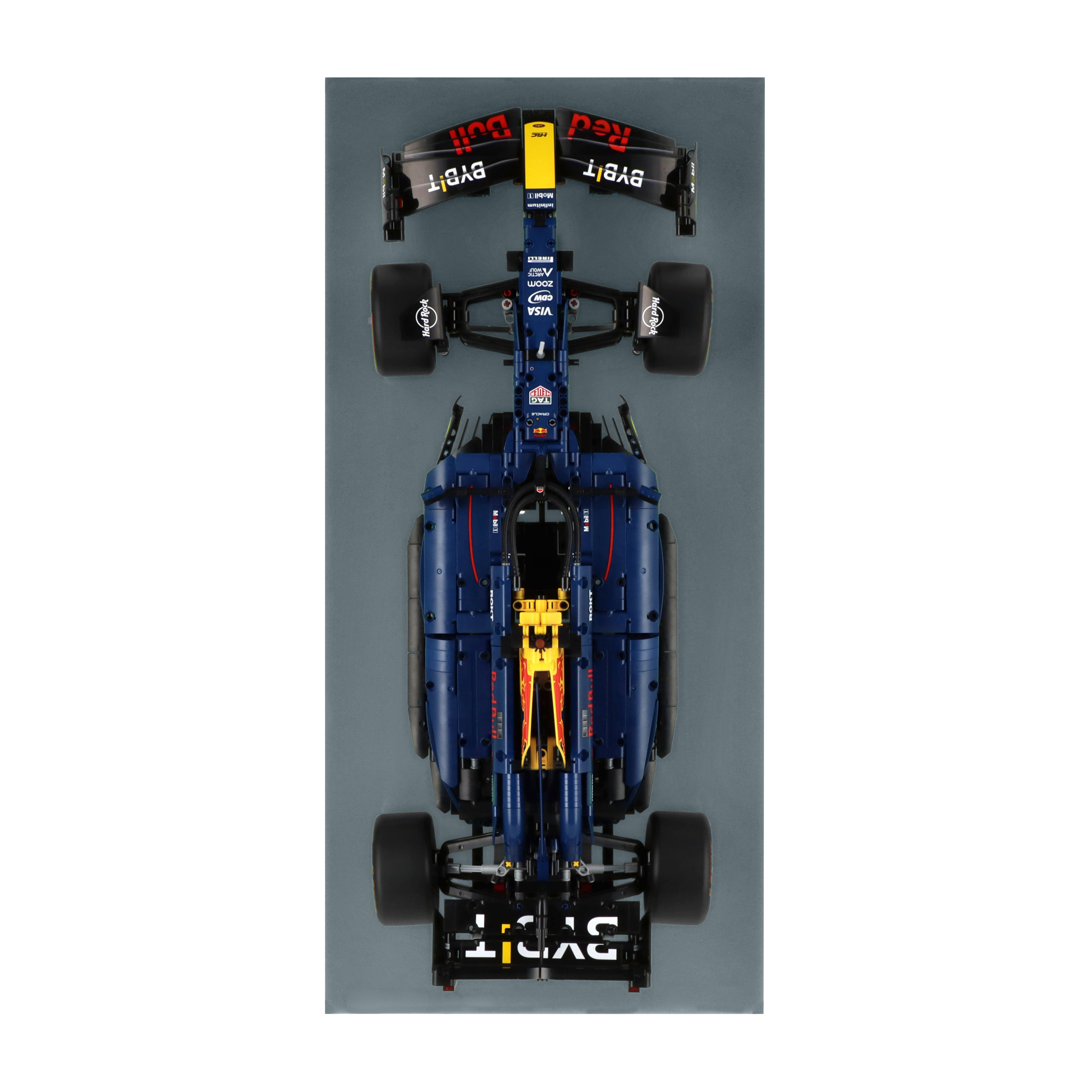 Wall display for LEGO 42206 Oracle Red Bull Racing RB20 F1