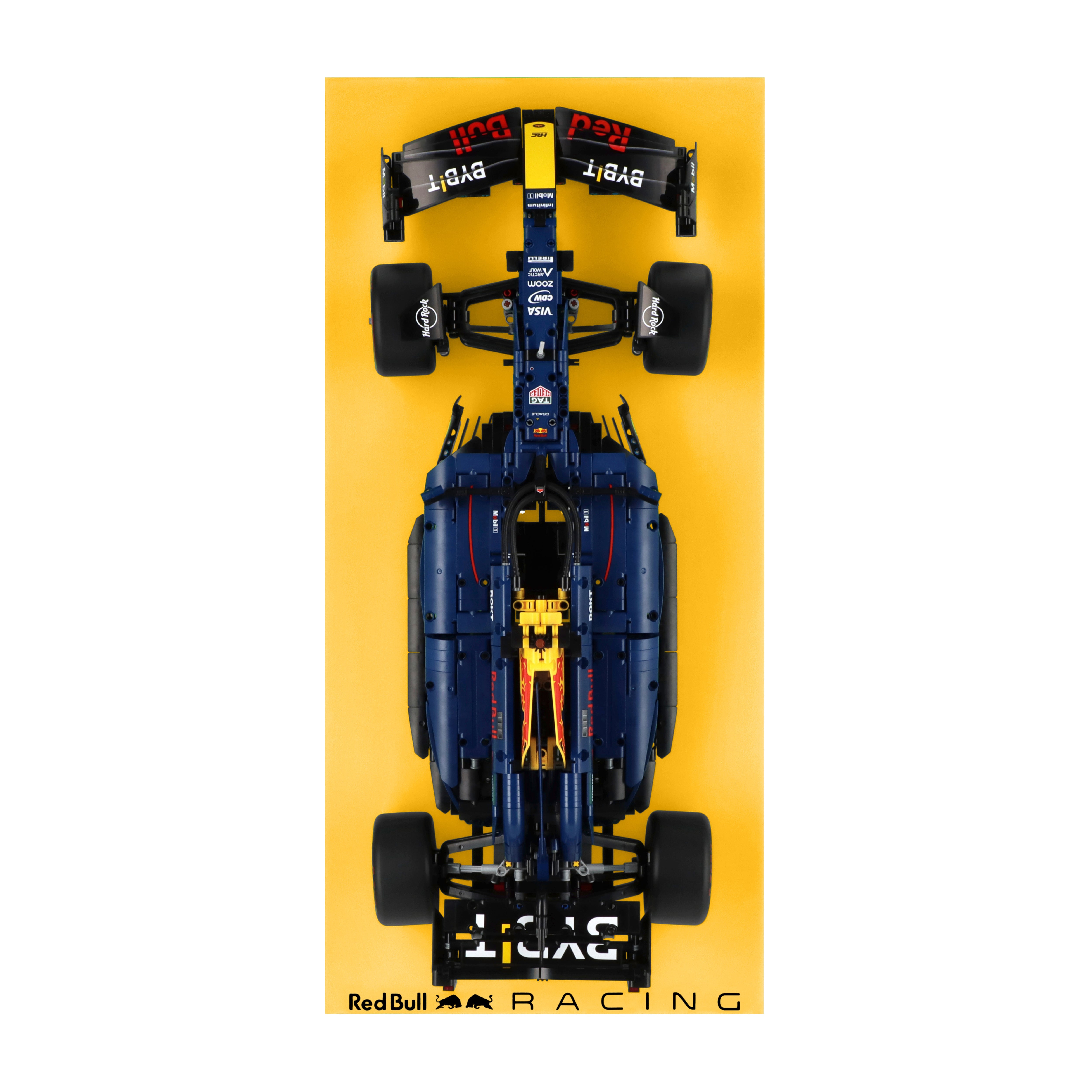 Wall display for LEGO 42206 Oracle Red Bull Racing RB20 F1