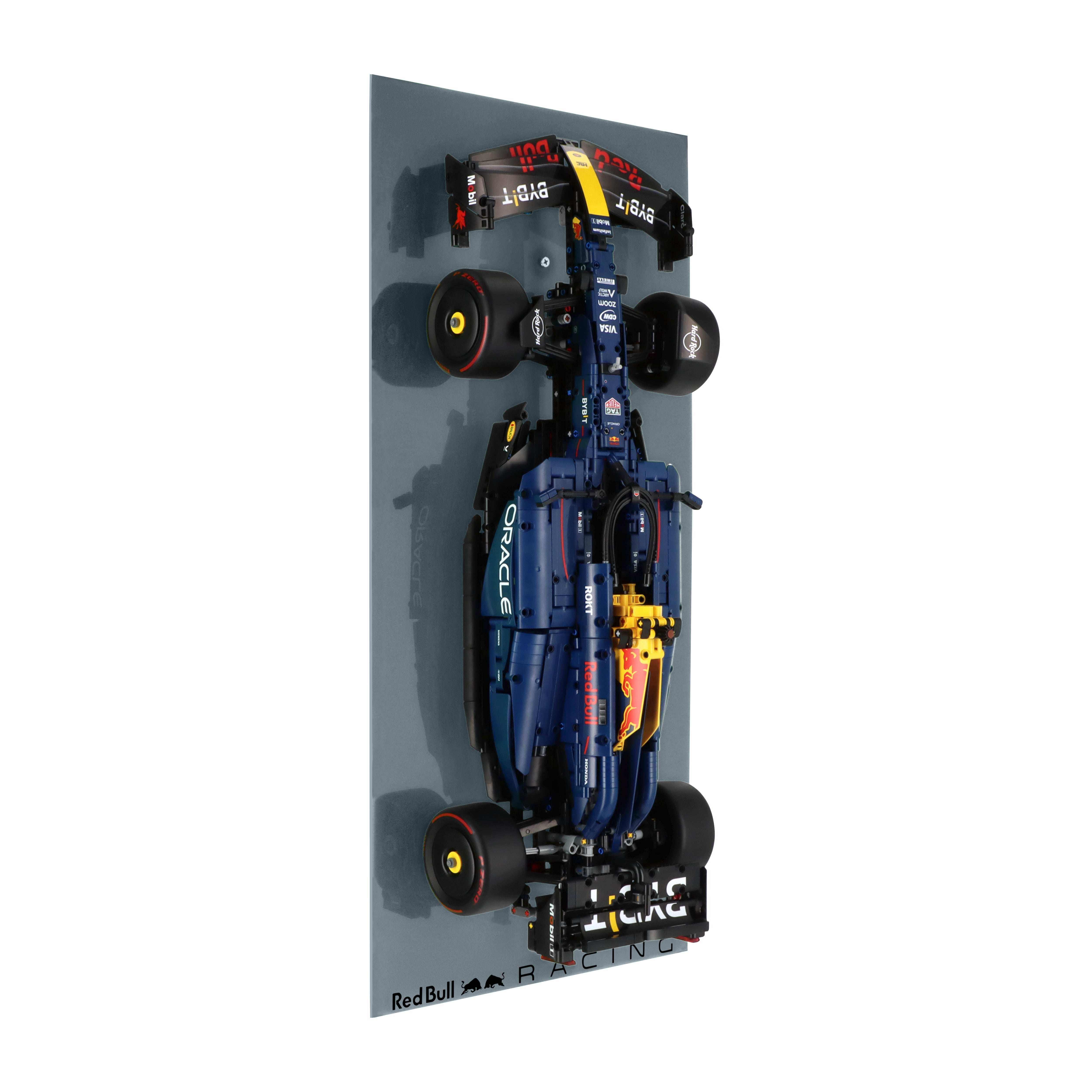Wall display for LEGO 42206 Oracle Red Bull Racing RB20 F1