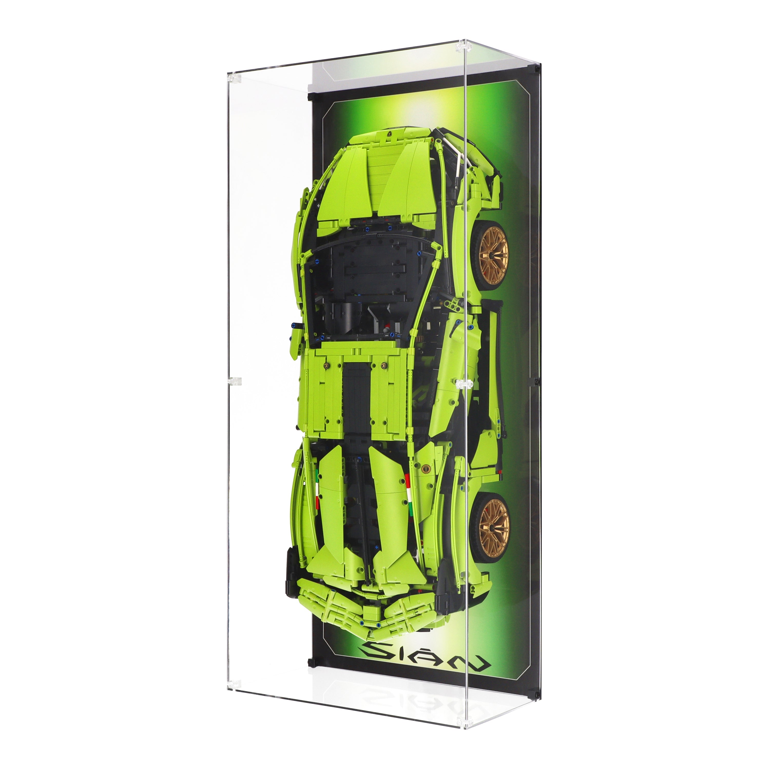 Wall Mounted Display Case LEGO 42115 Lamborghini Sian