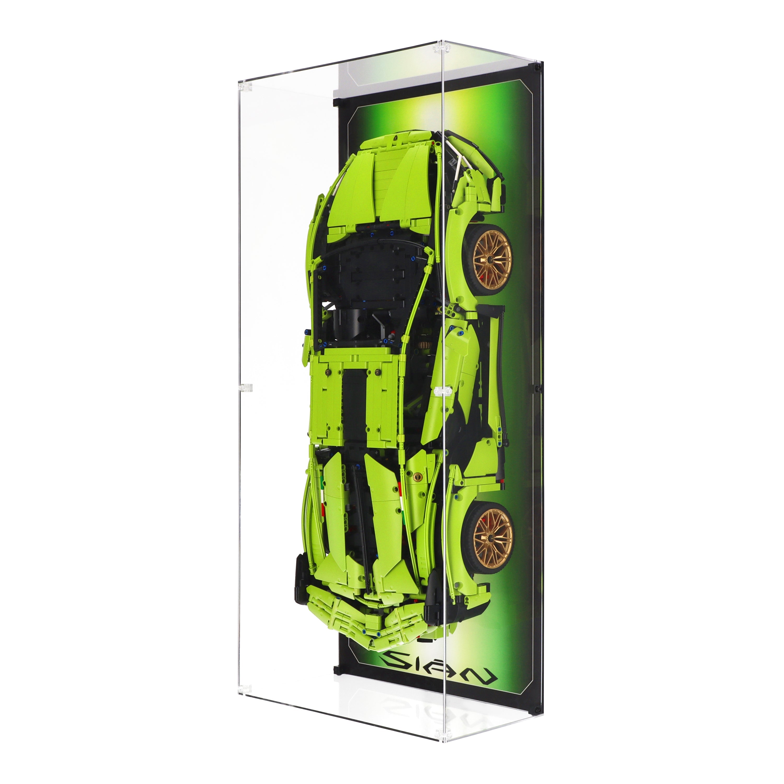 Wall Mounted Display Case LEGO 42115 Lamborghini Sian