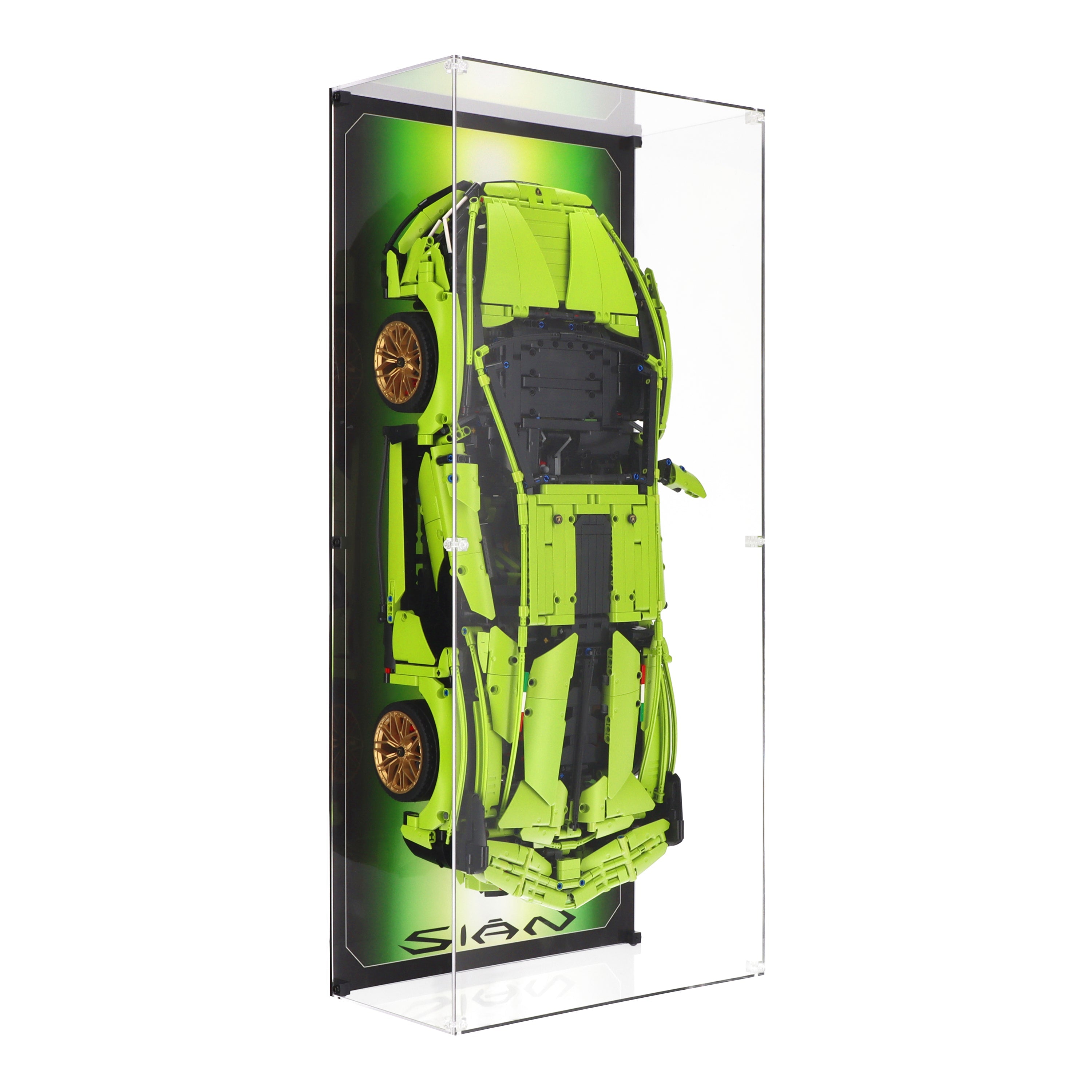 Wall Mounted Display Case LEGO 42115 Lamborghini Sian