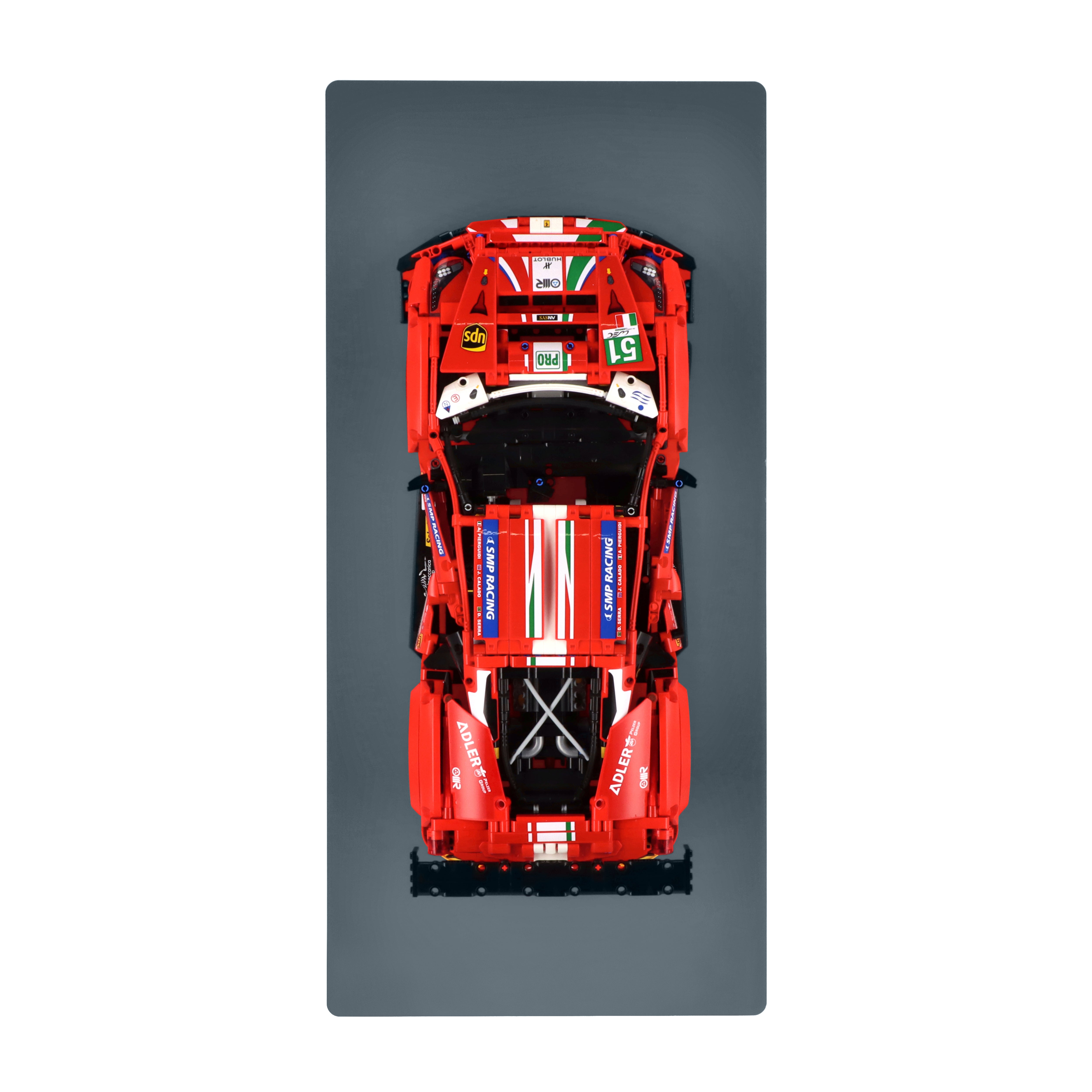 Wall display for LEGO 42125 Ferrari 488 GTE