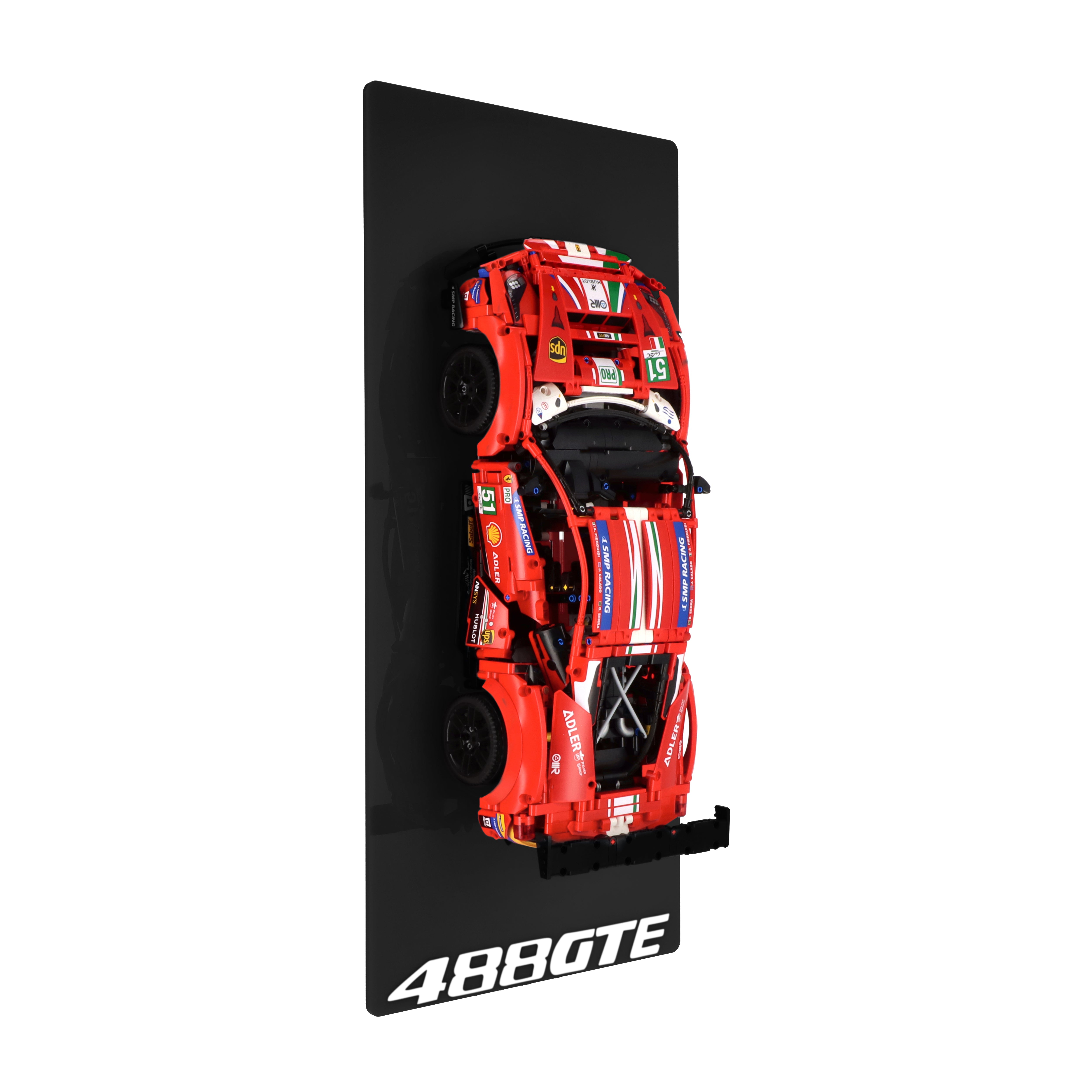 Wall display for LEGO 42125 Ferrari 488 GTE