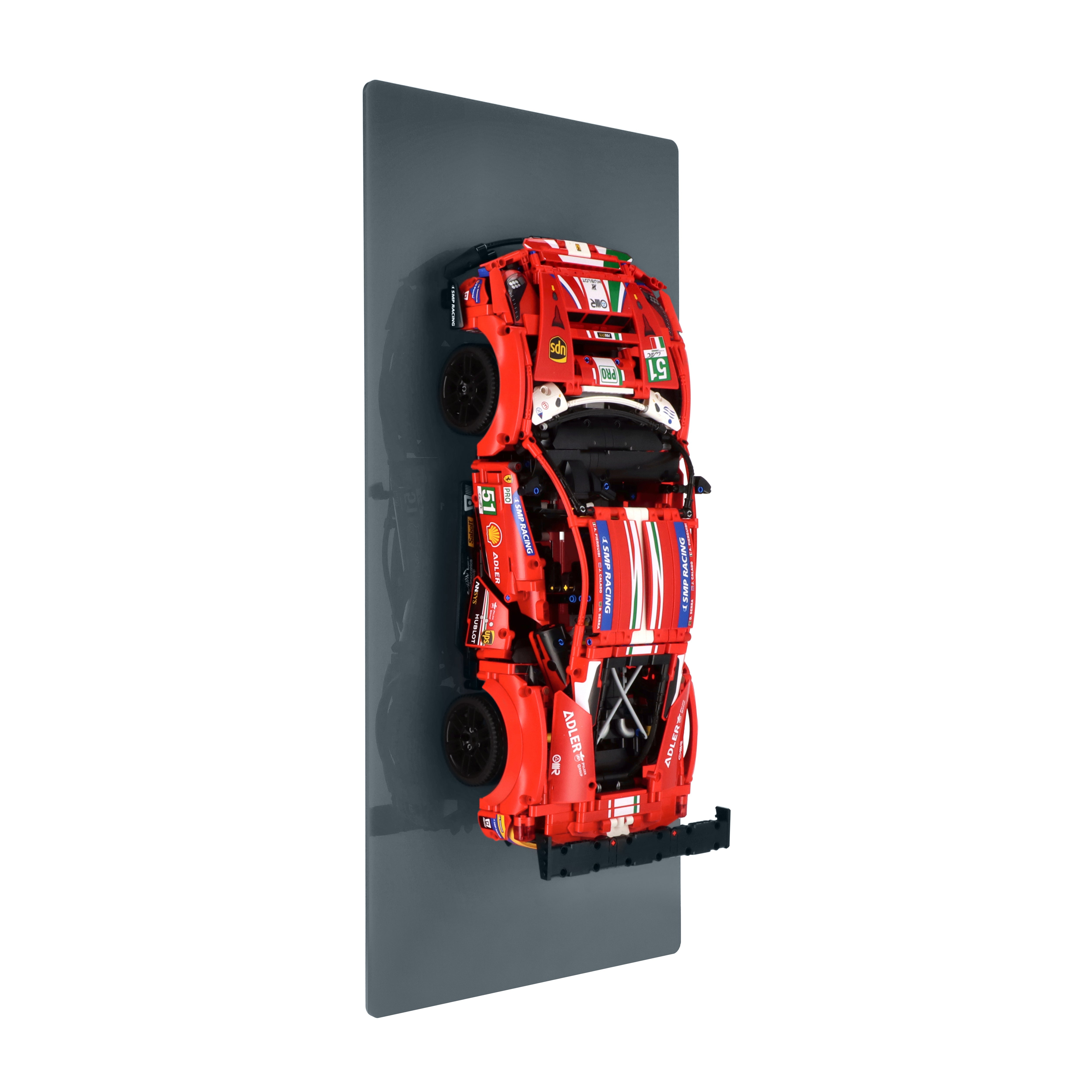 Wall display for LEGO 42125 Ferrari 488 GTE