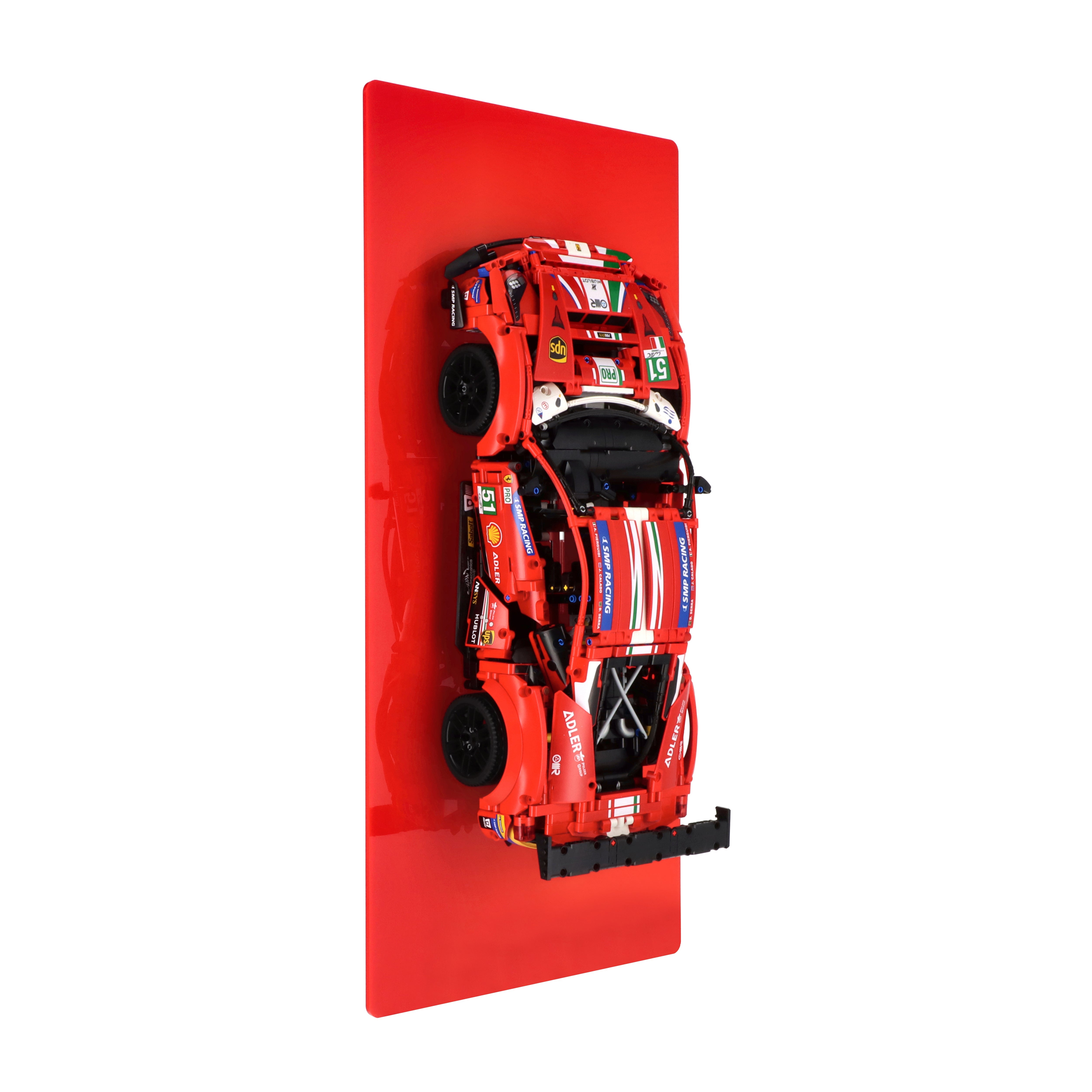 Wall display for LEGO 42125 Ferrari 488 GTE
