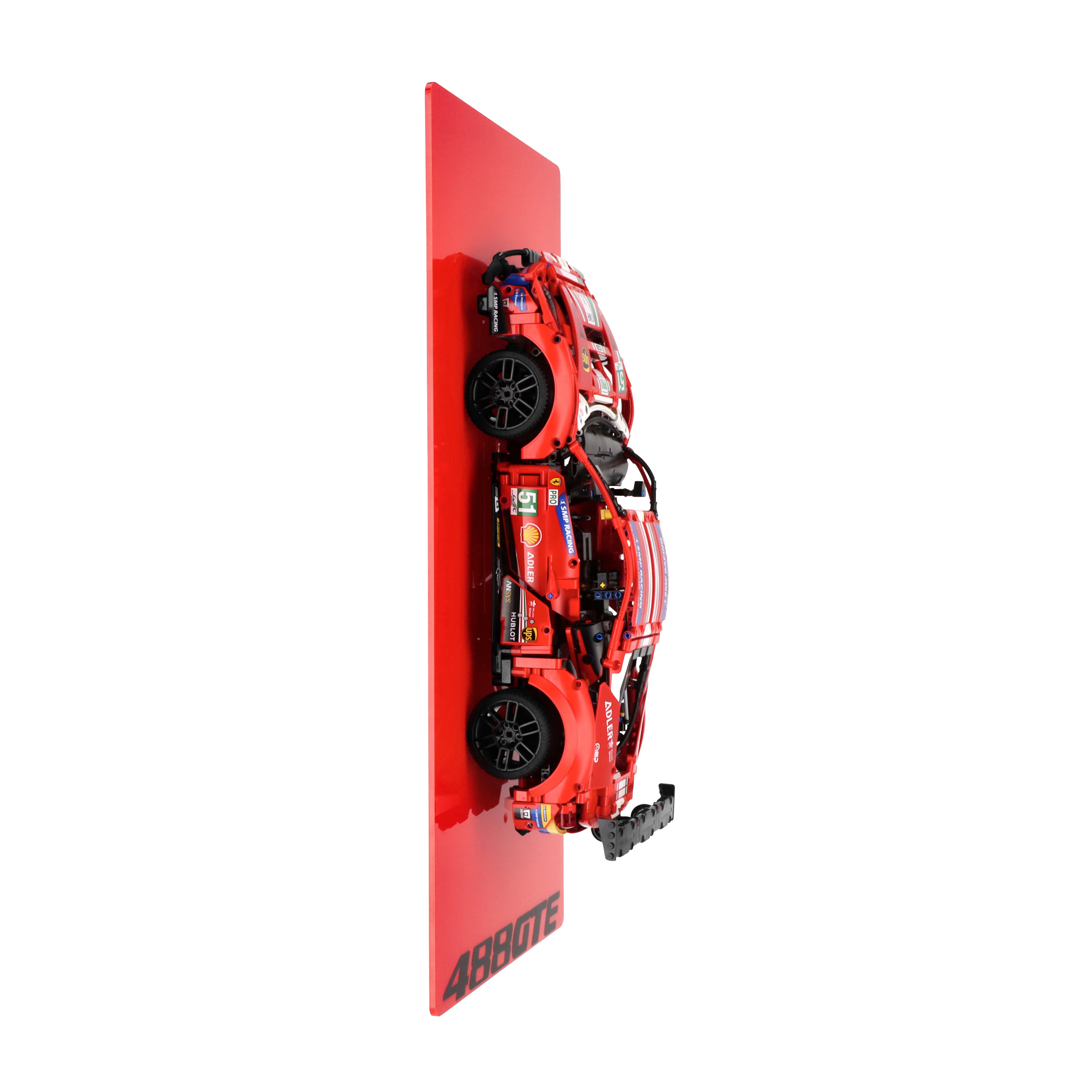 Wall display for LEGO 42125 Ferrari 488 GTE