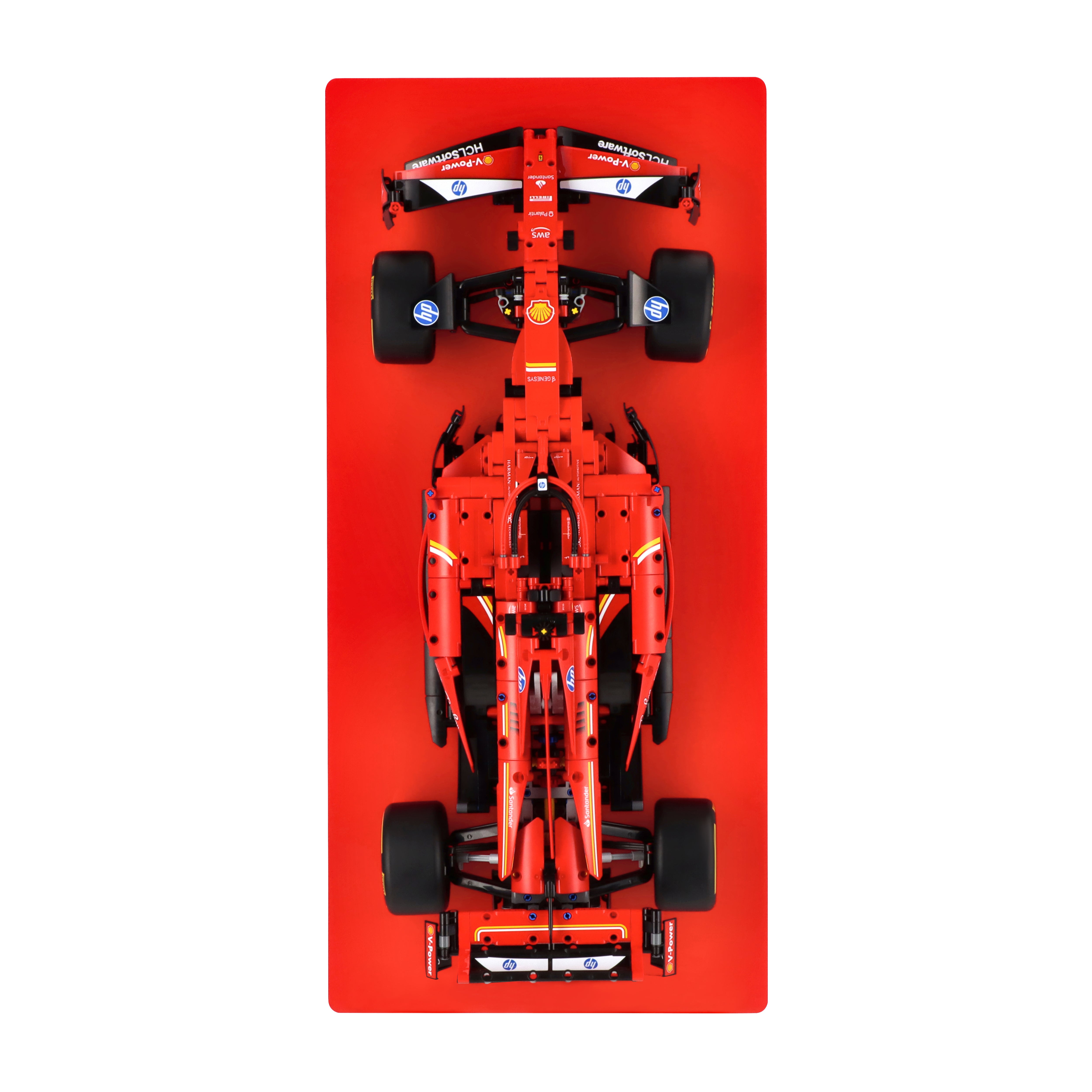 Wall display for LEGO 42207 Ferrari SF-24 F1