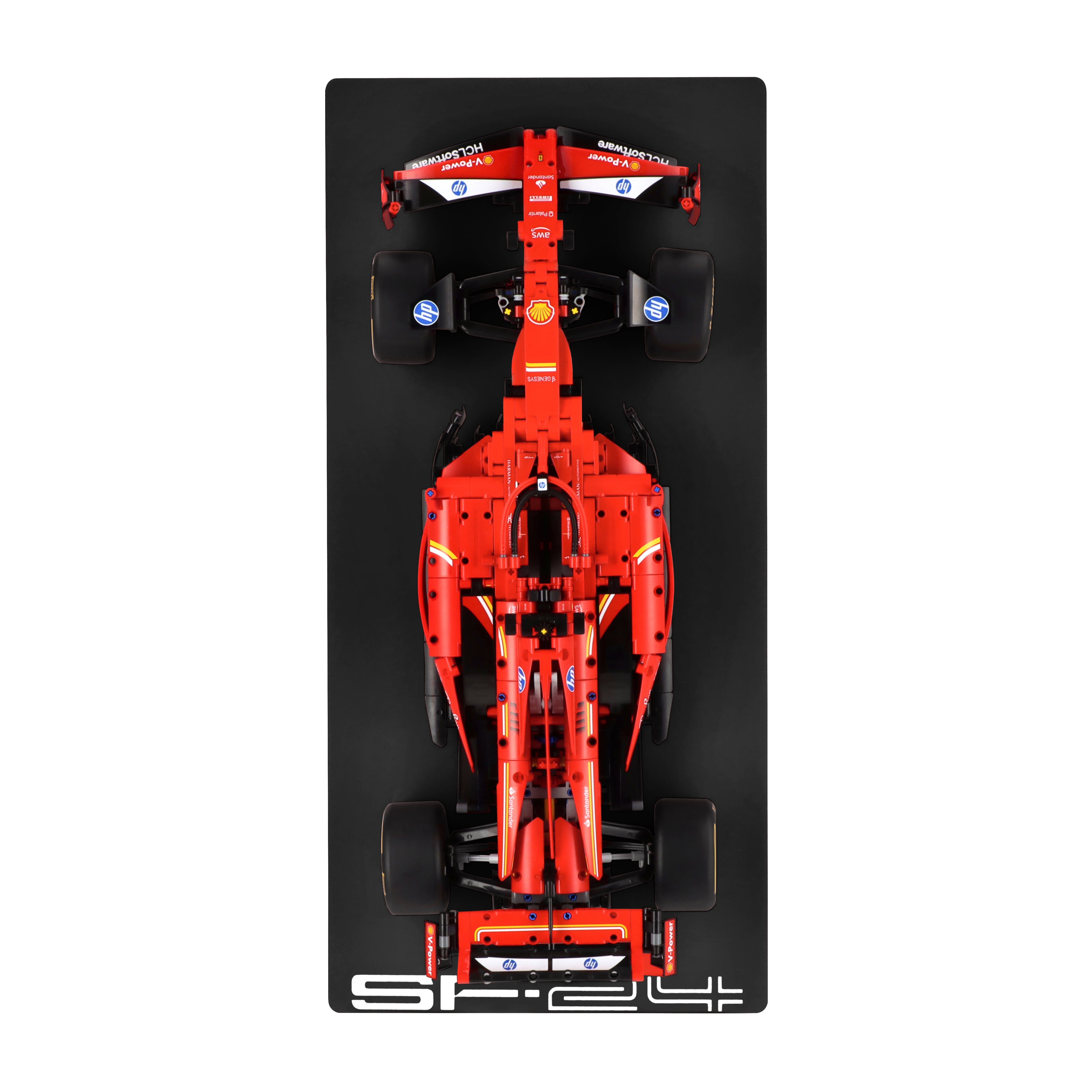 Wall display for LEGO 42207 Ferrari SF-24 F1