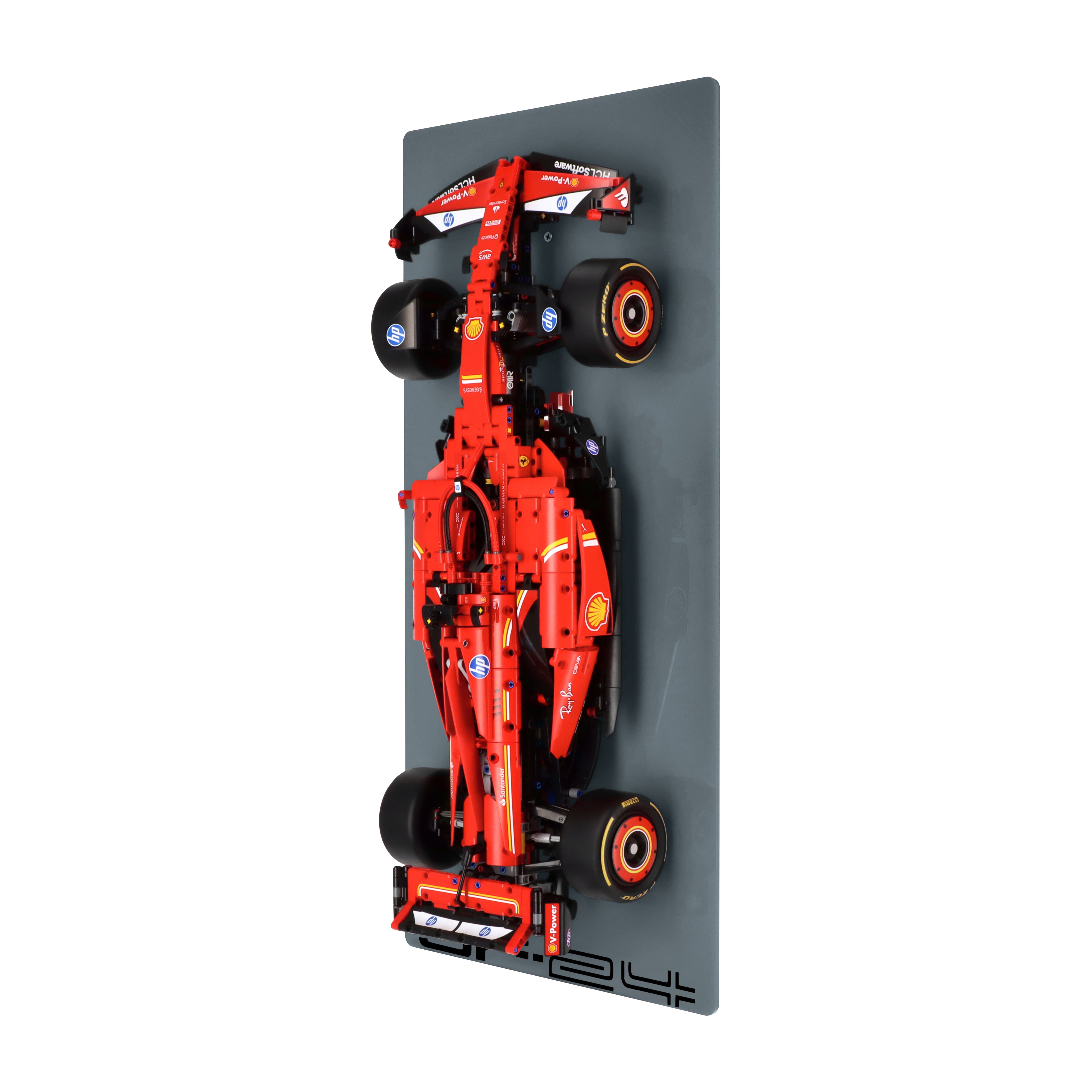 Wall display for LEGO 42207 Ferrari SF-24 F1