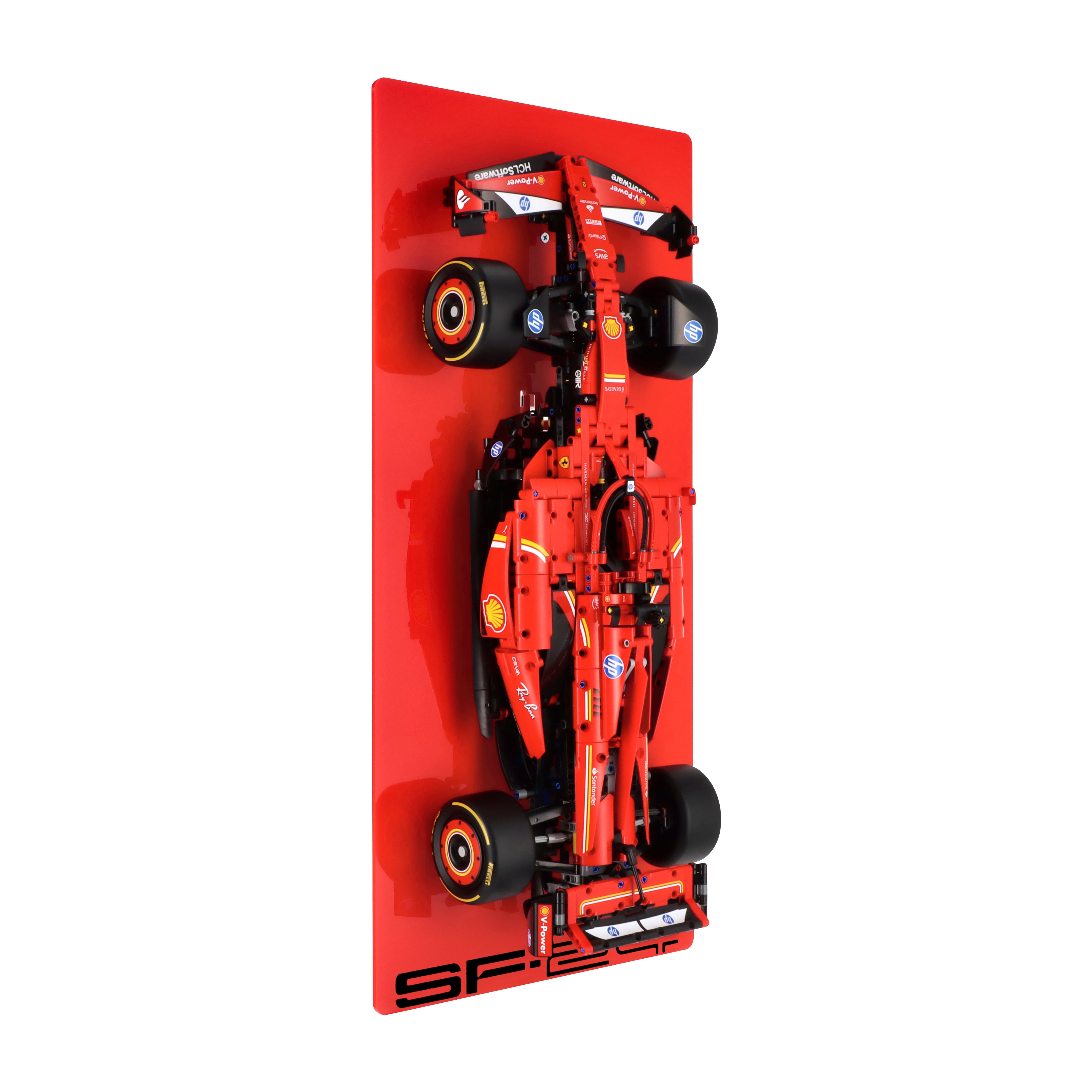 Wall display for LEGO 42207 Ferrari SF-24 F1