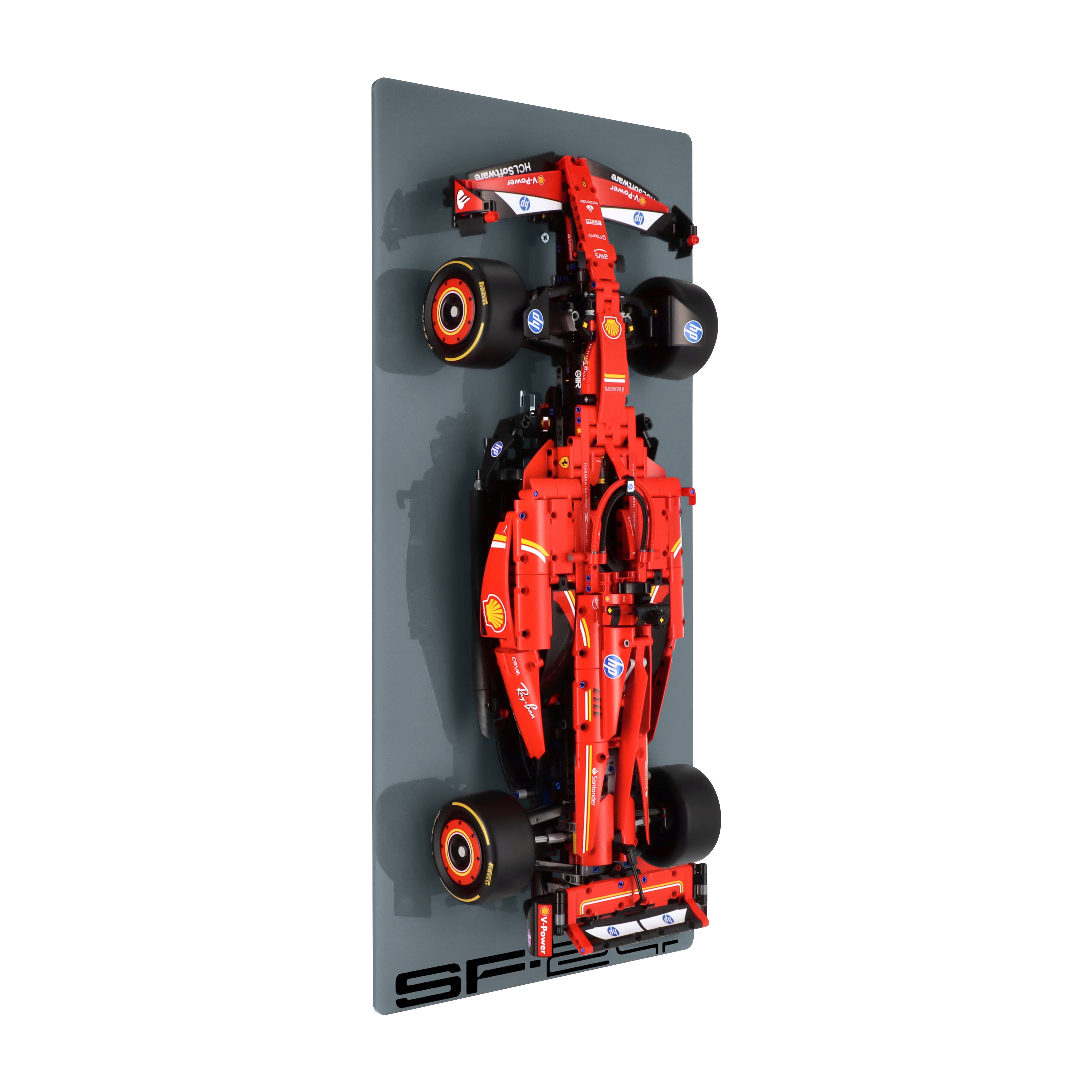 Wall display for LEGO 42207 Ferrari SF-24 F1
